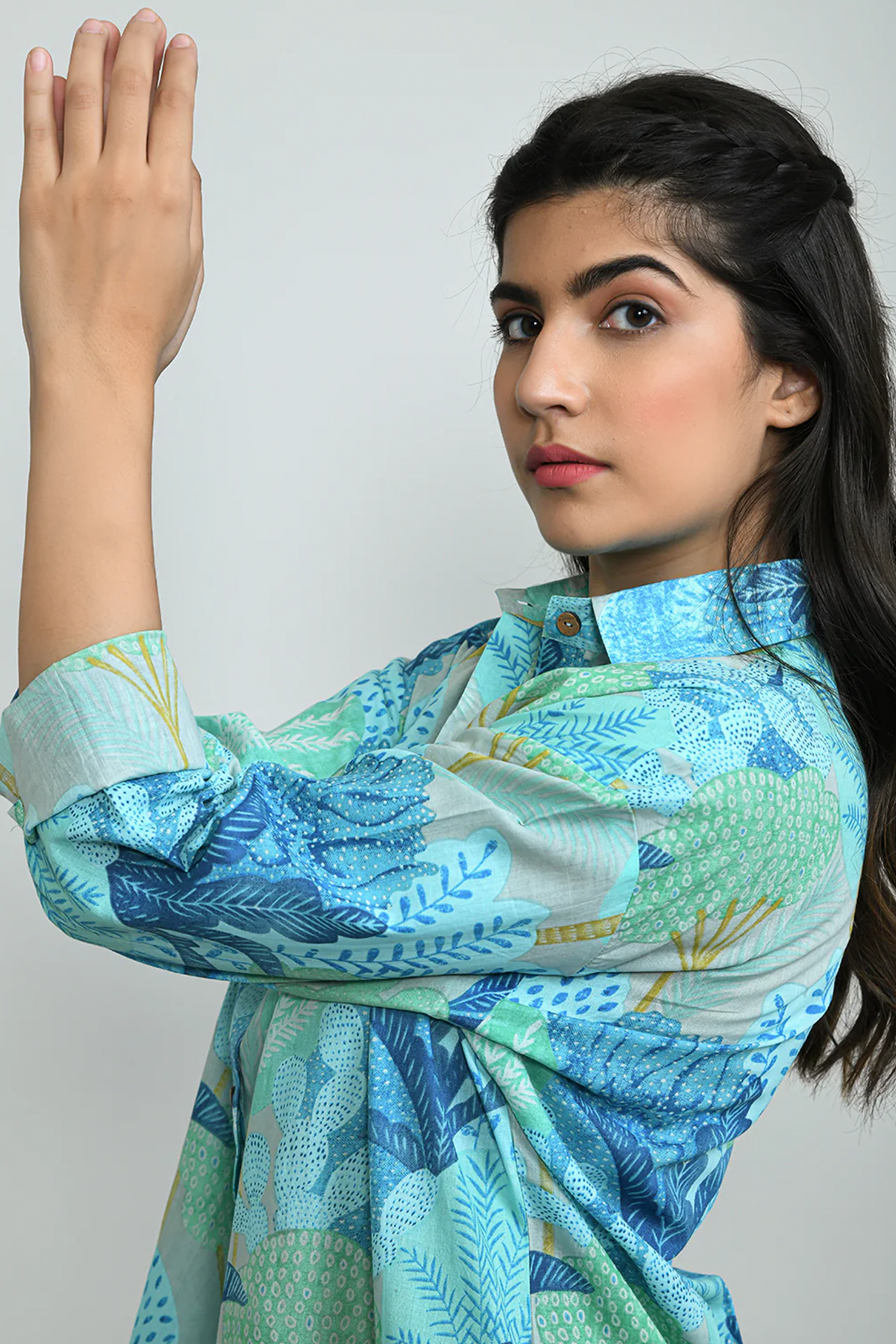 Turquoise Shirt