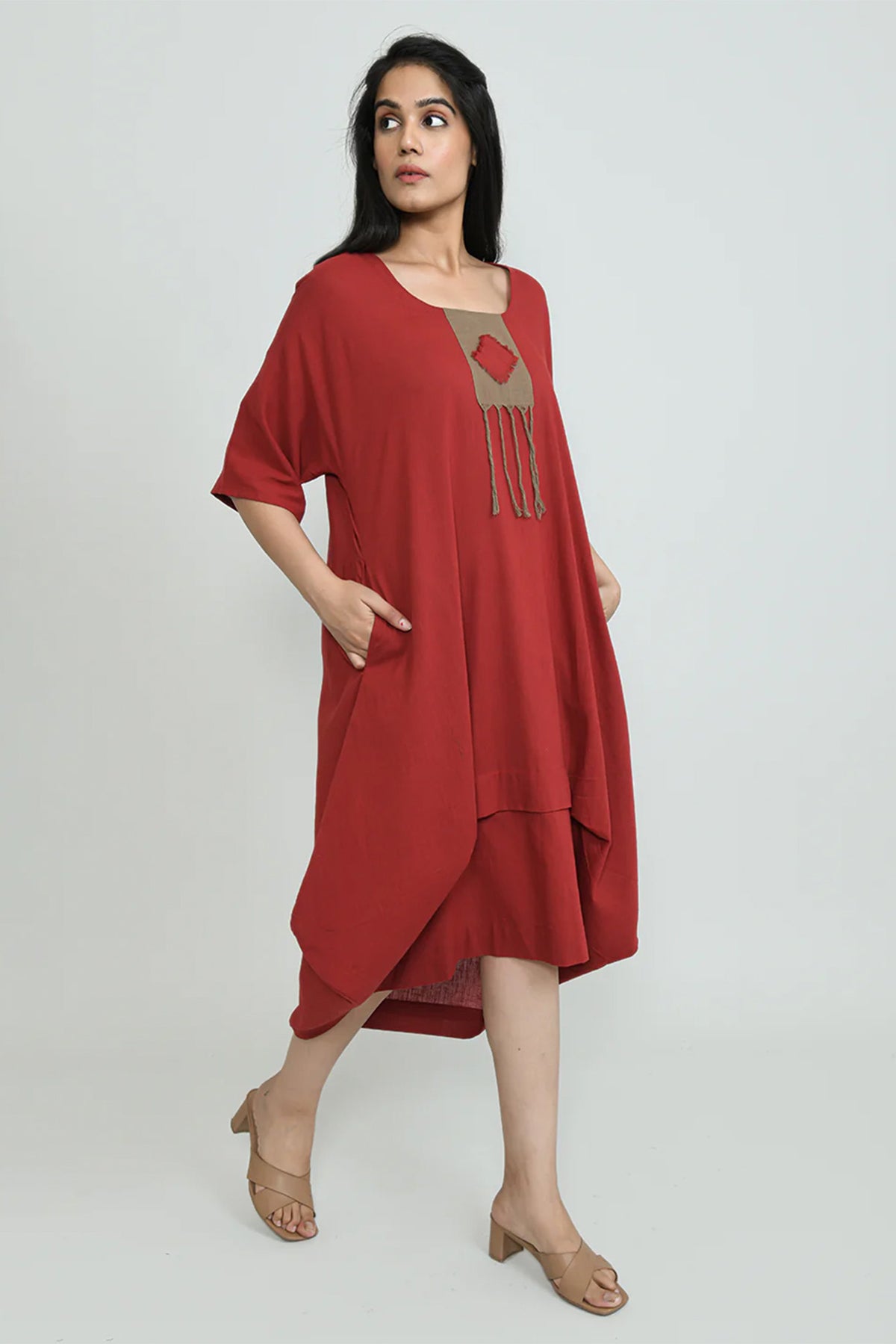 Cherry Orchard Boho Dress