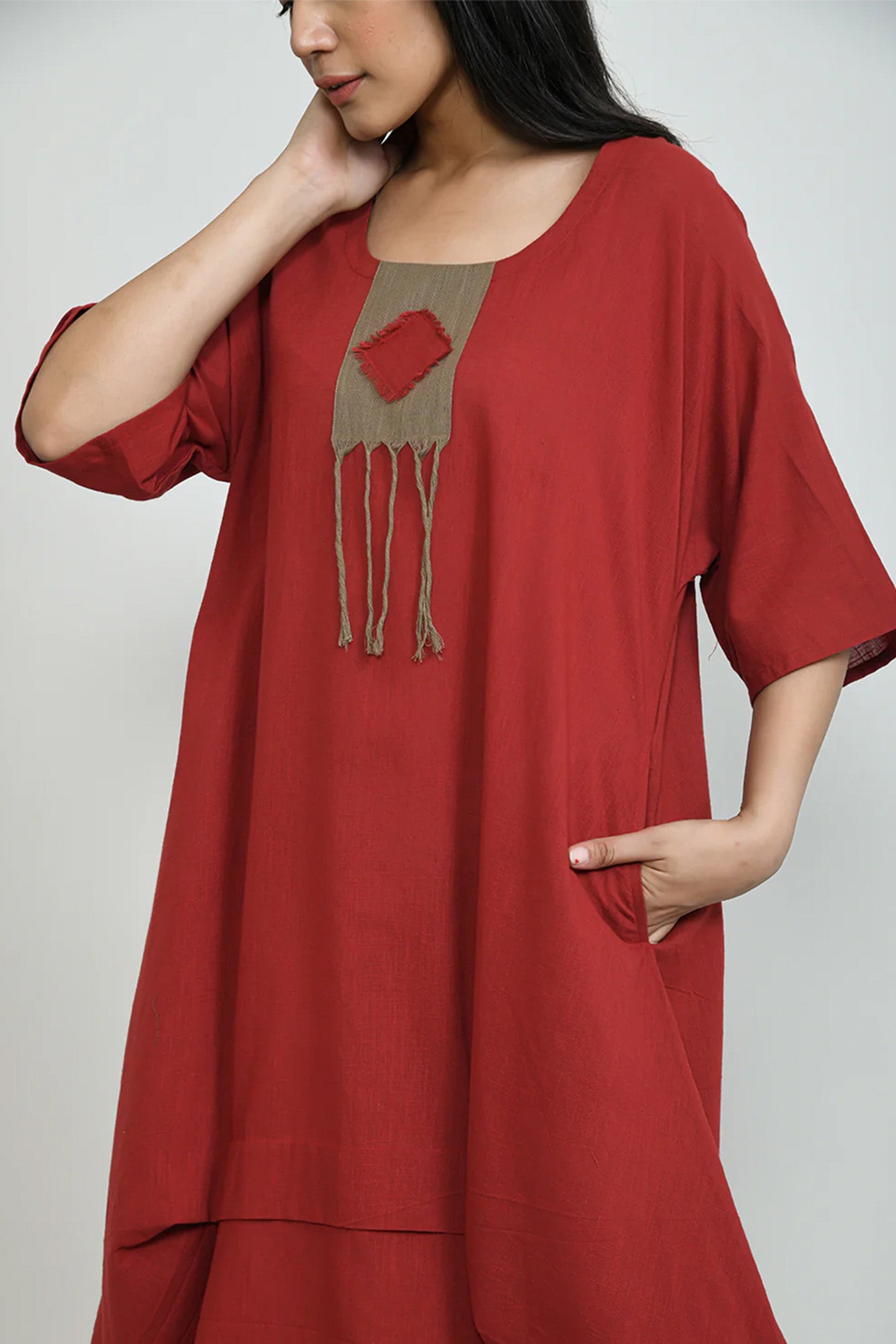 Cherry Orchard Boho Dress