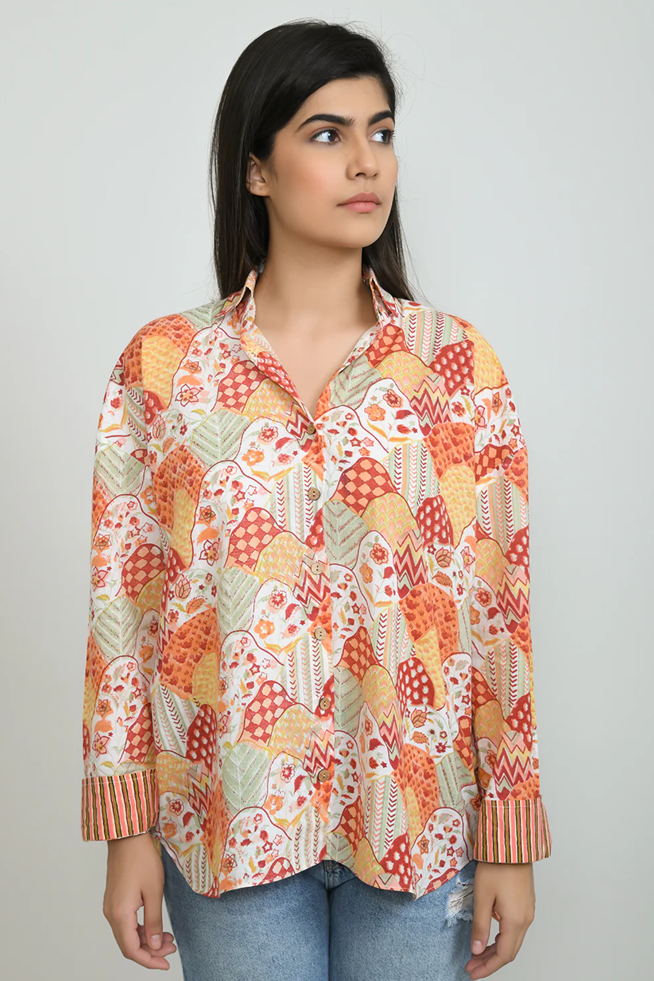 Multi Coloured Sandunes Shirt