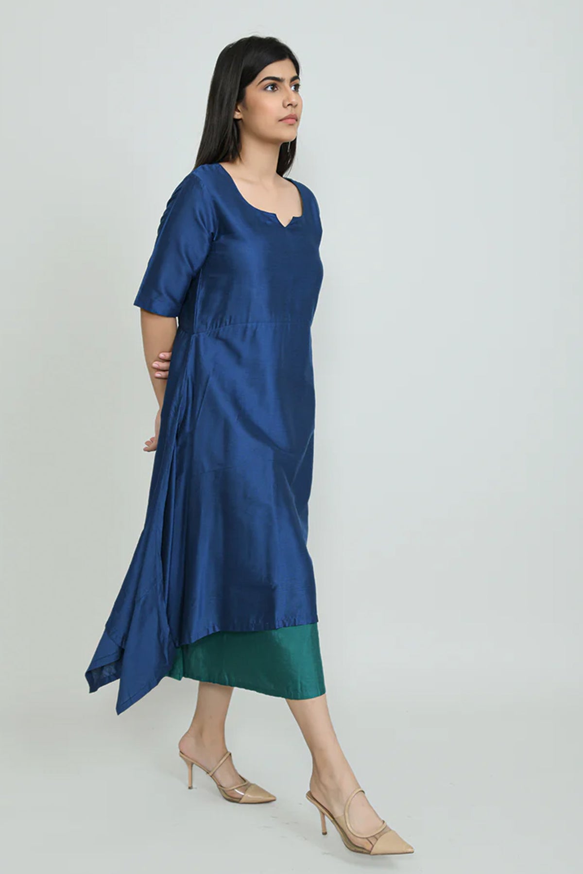 Casa Luxe Handkerchief Dress