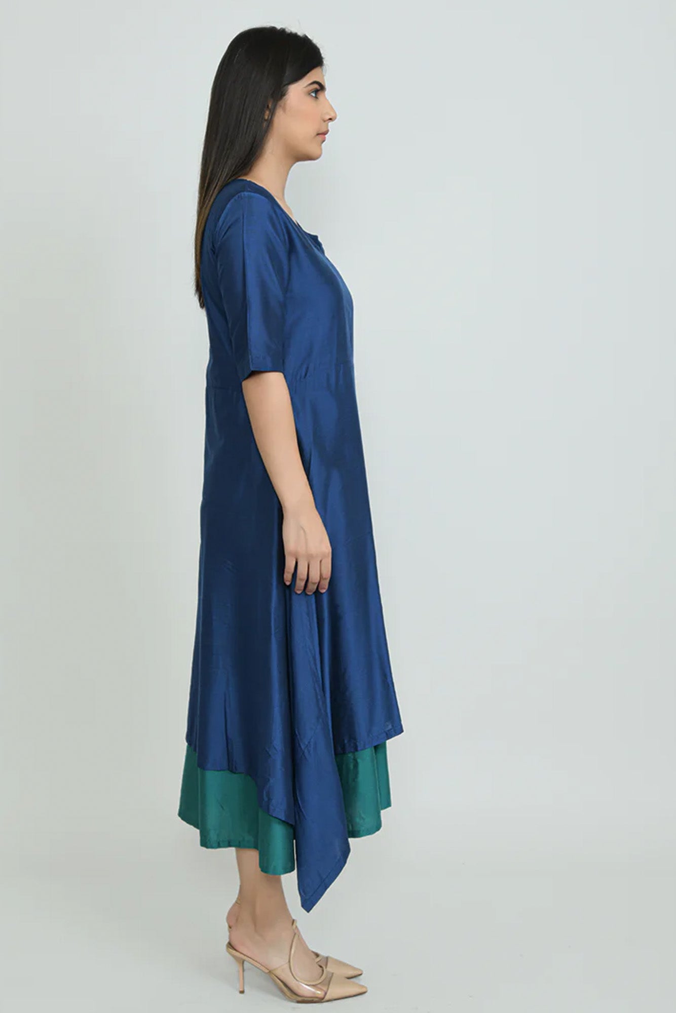 Casa Luxe Handkerchief Dress