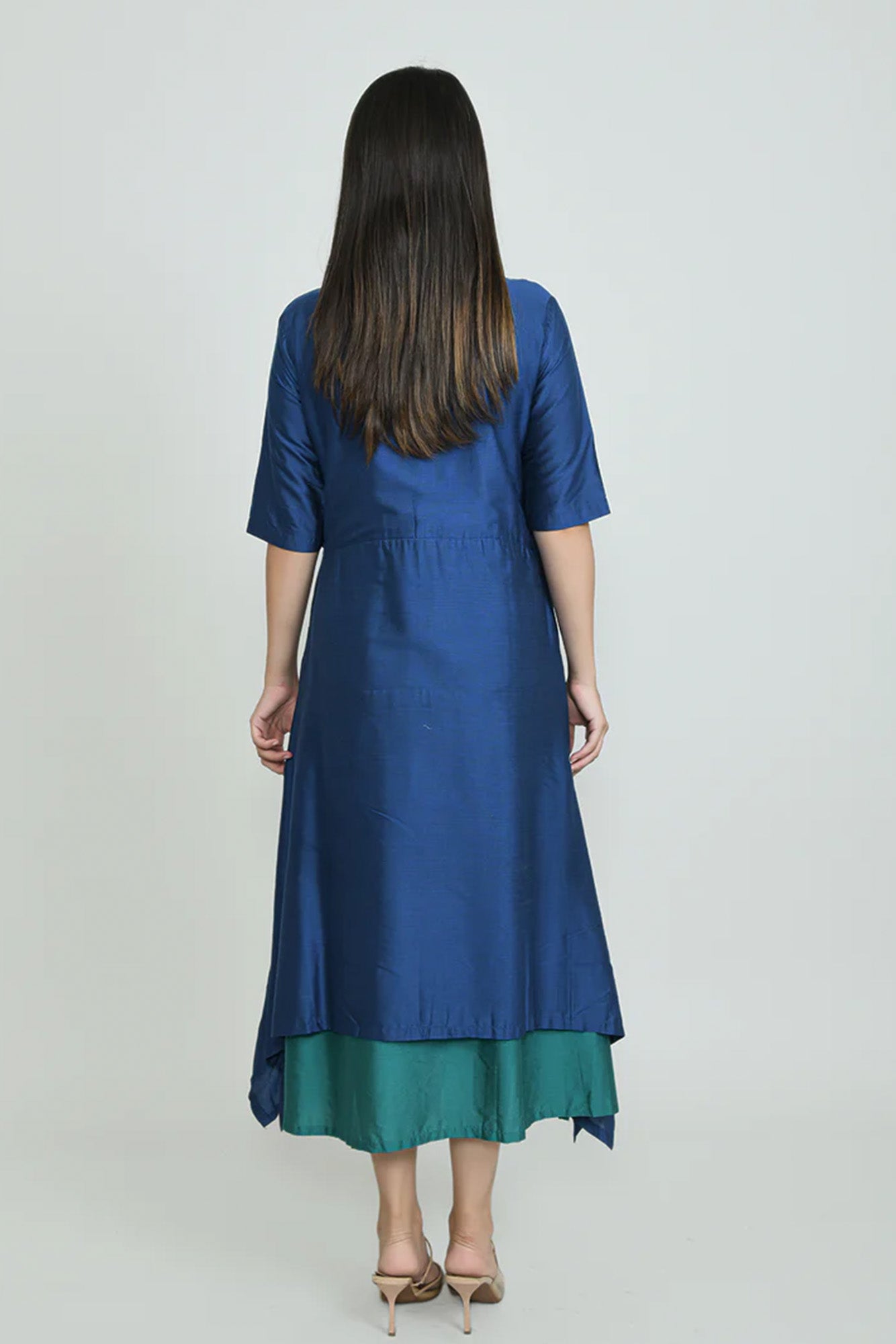 Casa Luxe Handkerchief Dress