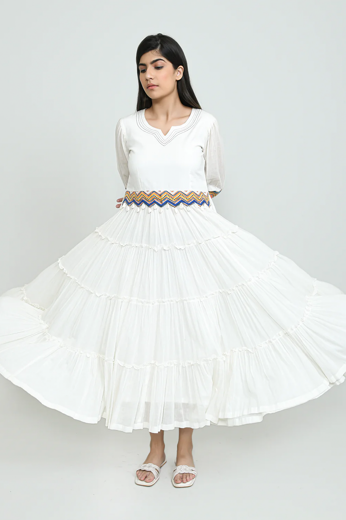 Milky Bar Summer Dress