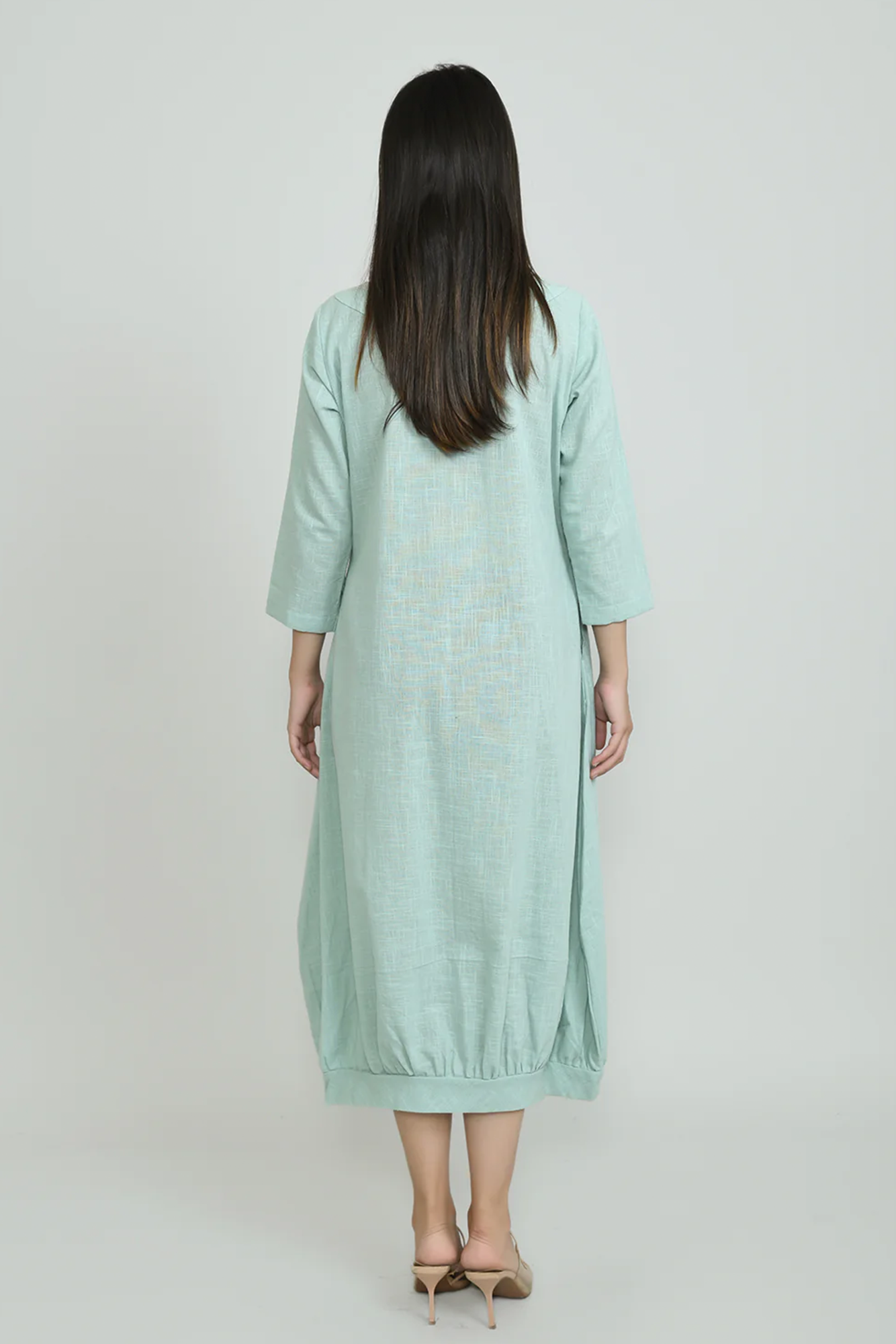 Minty Cool Boho Dress