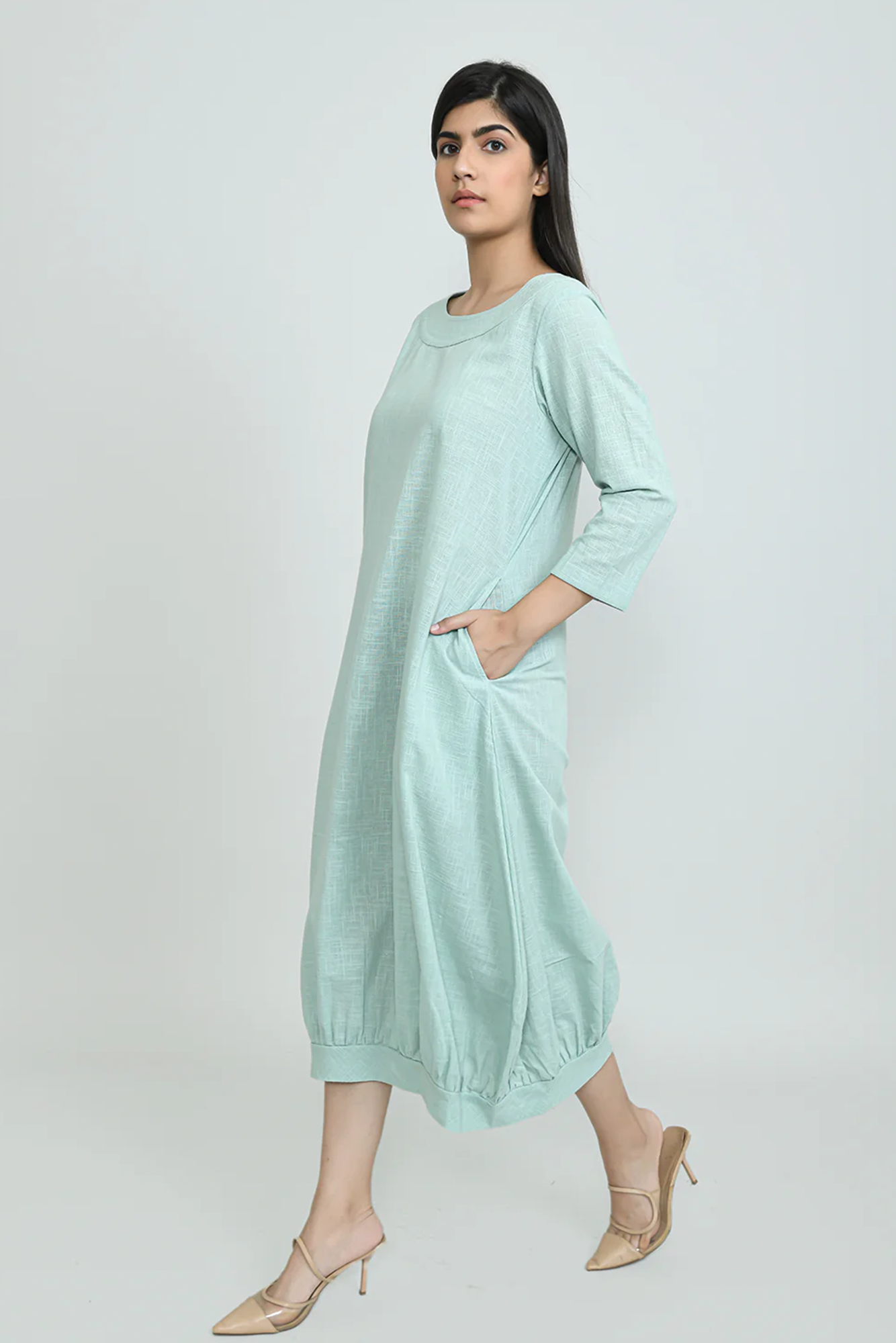 Minty Cool Boho Dress