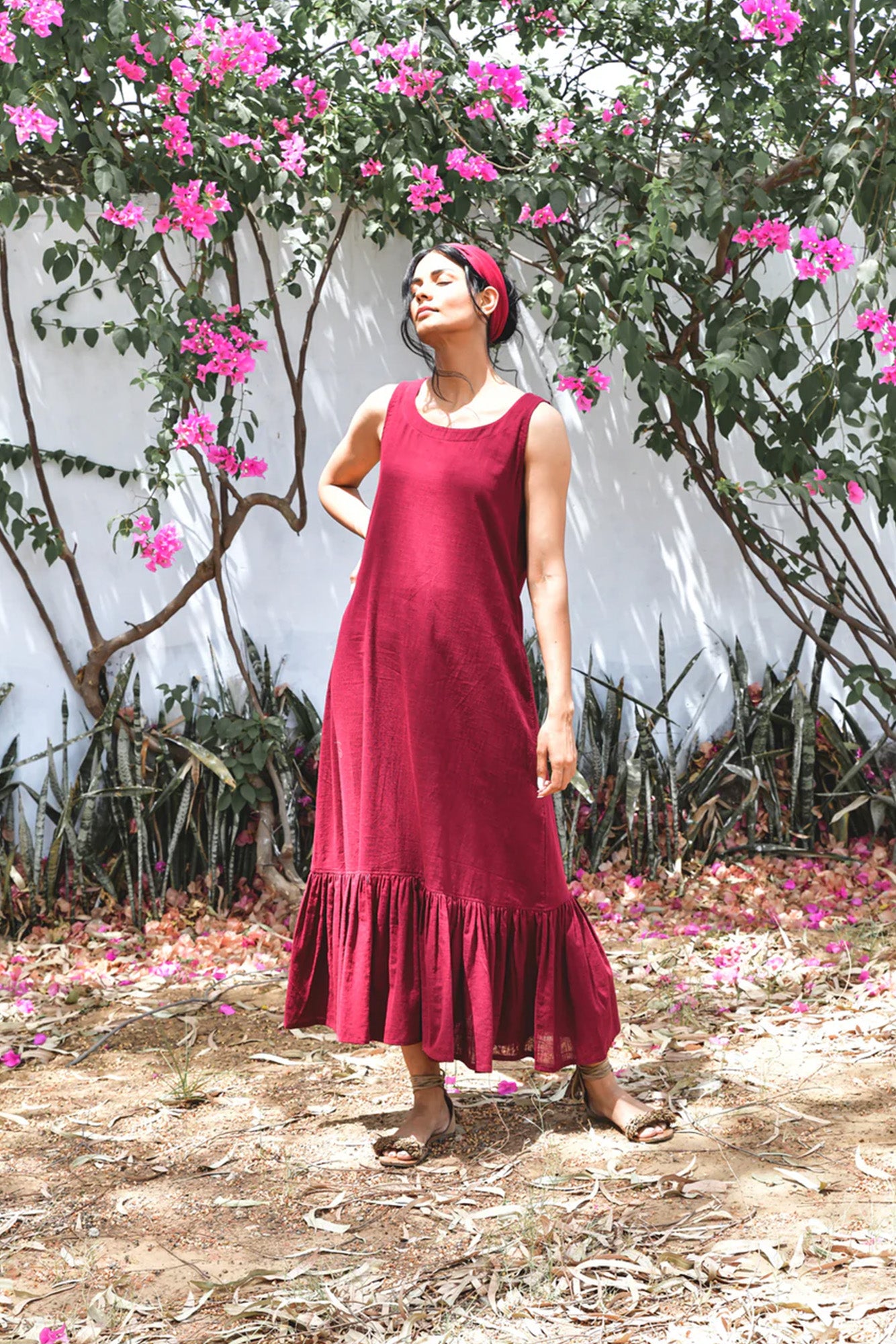 Beige Sufi Faiz Co-ord Set