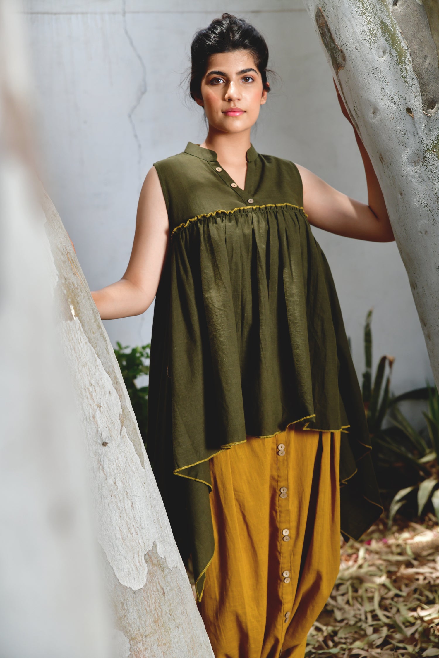 Olive Pop Co-ord Set