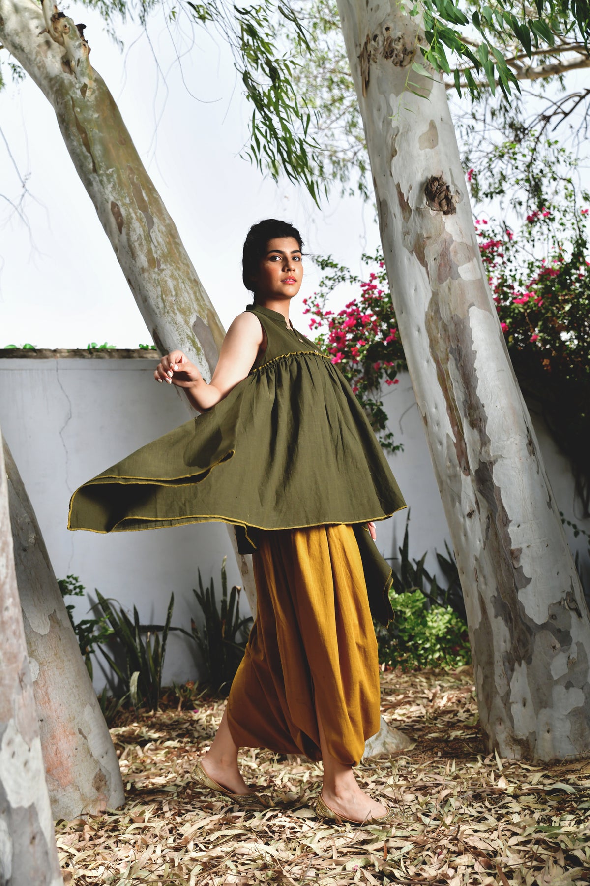 Olive Pop Co-ord Set