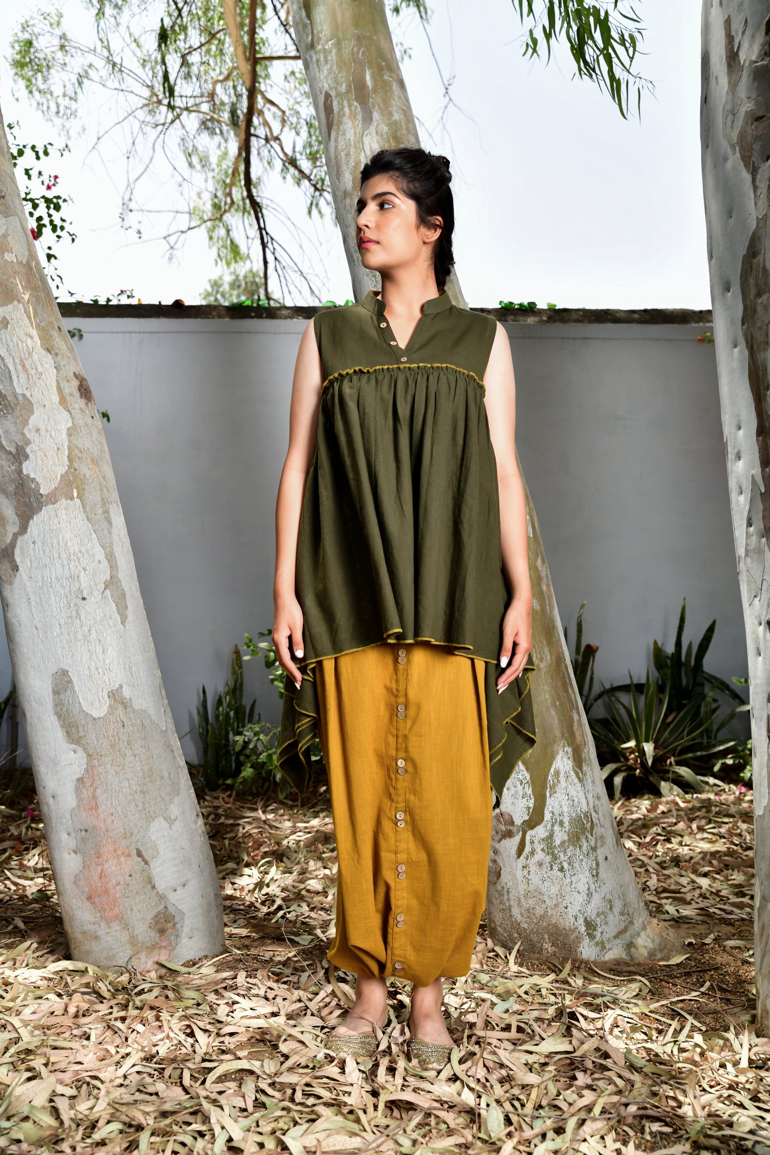 Olive Pop Co-ord Set