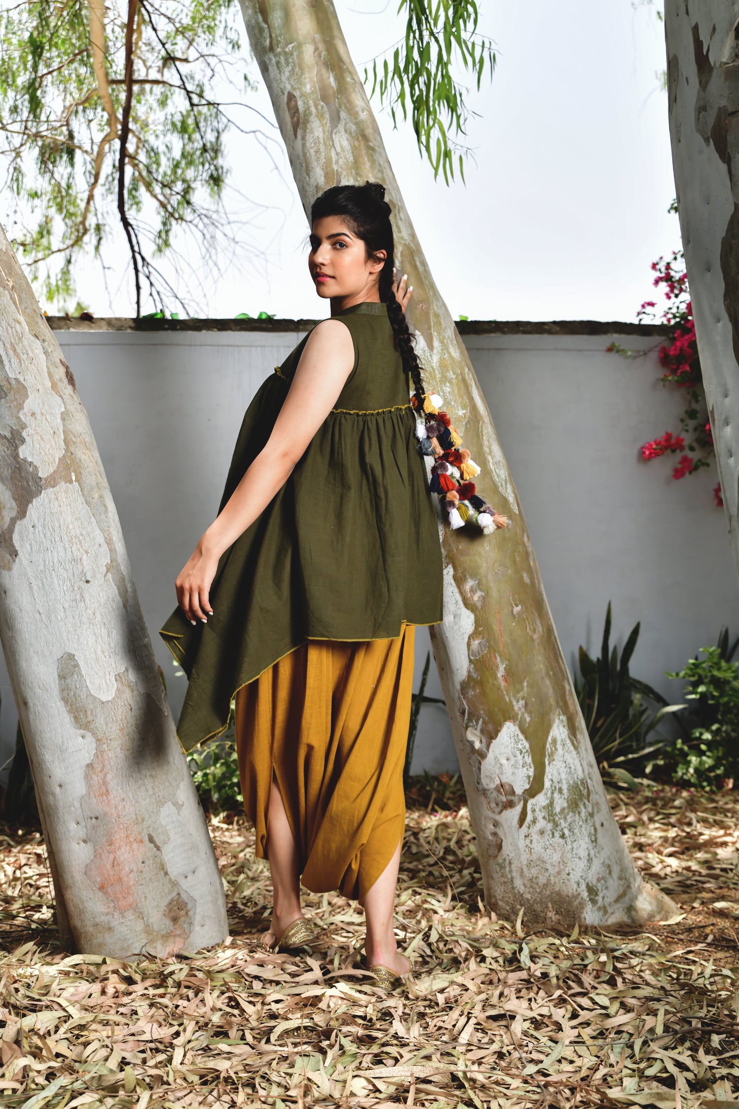 Olive Pop Co-ord Set