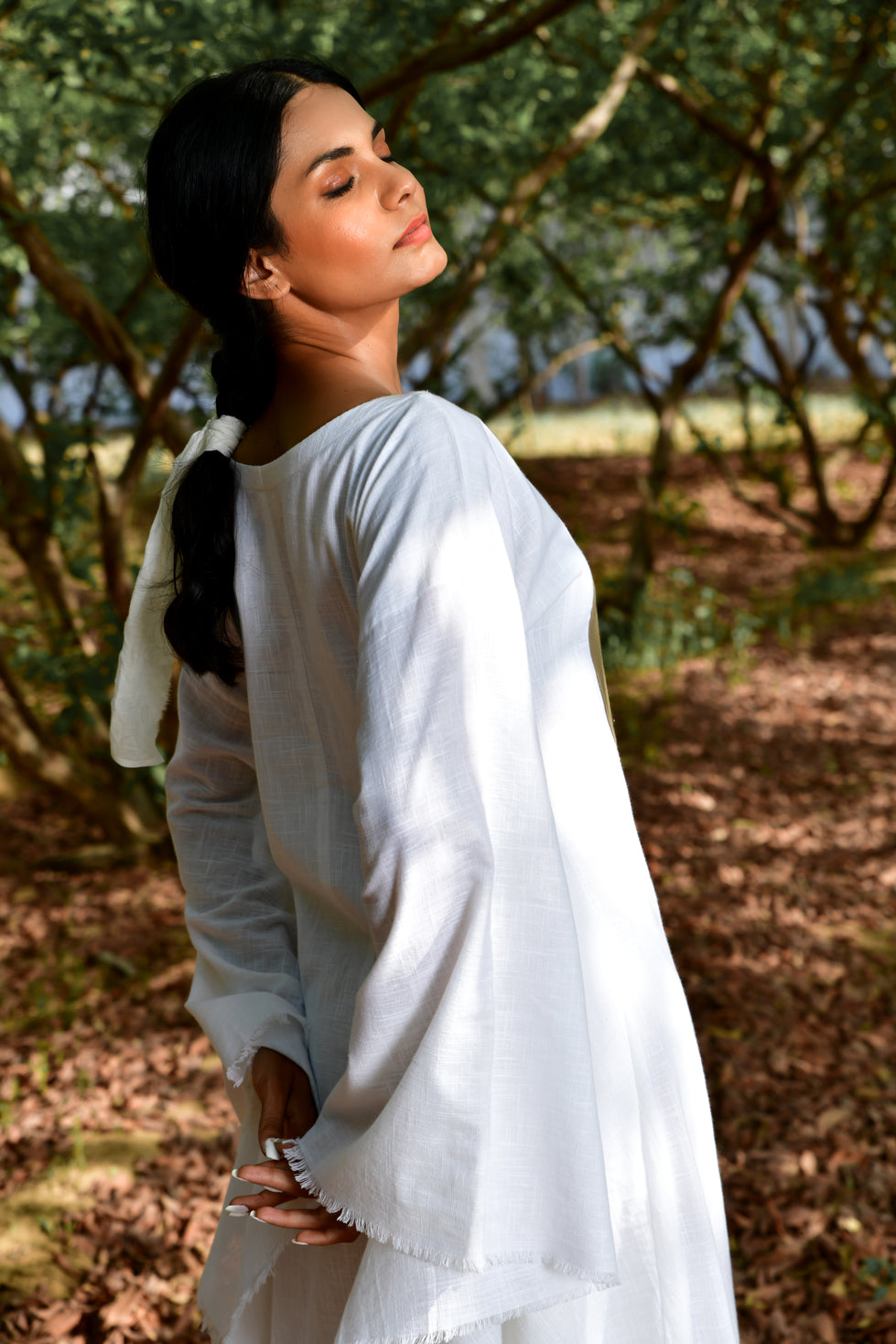 Safed Rumi Kaftan