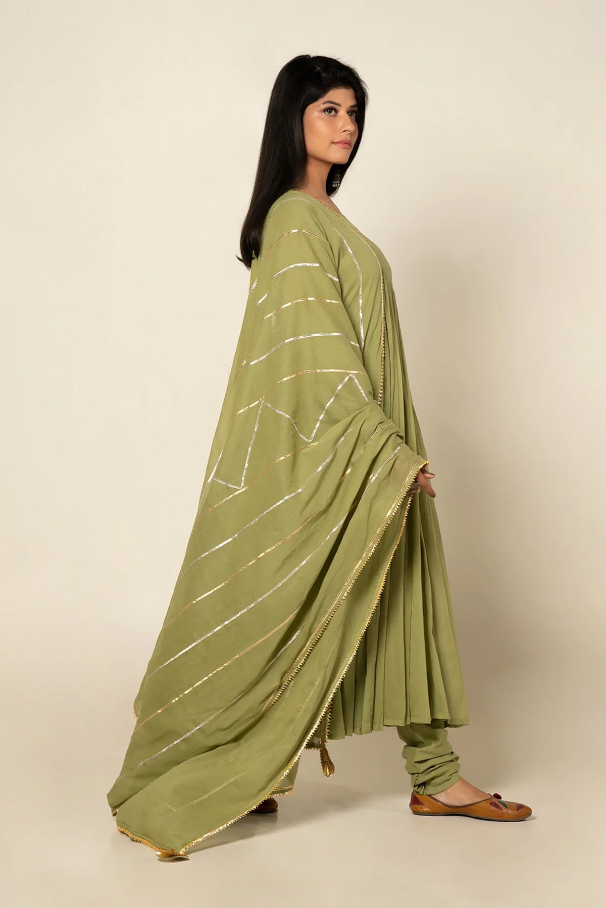 Harit Taani Anarkali Suit