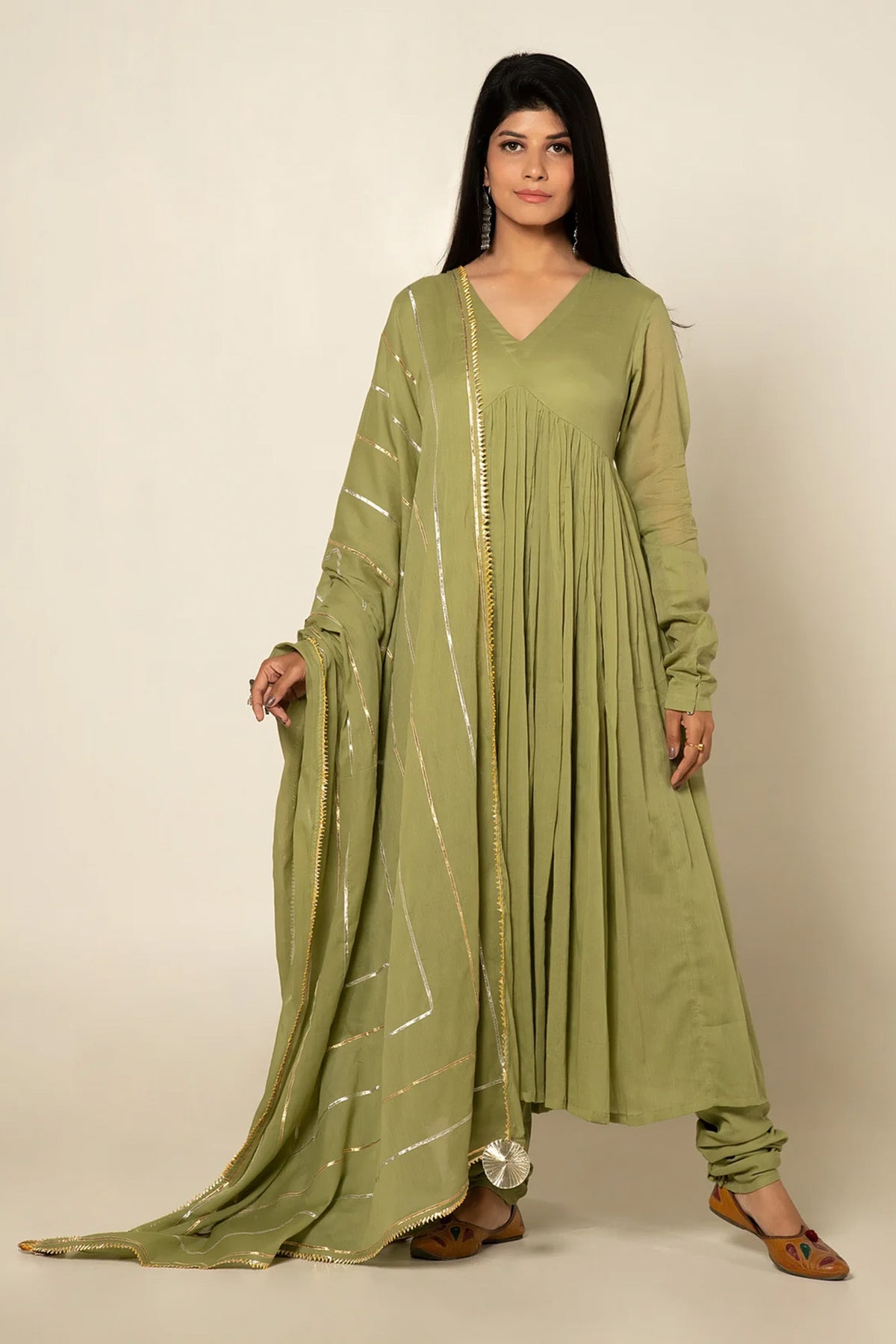 Harit Taani Anarkali Suit