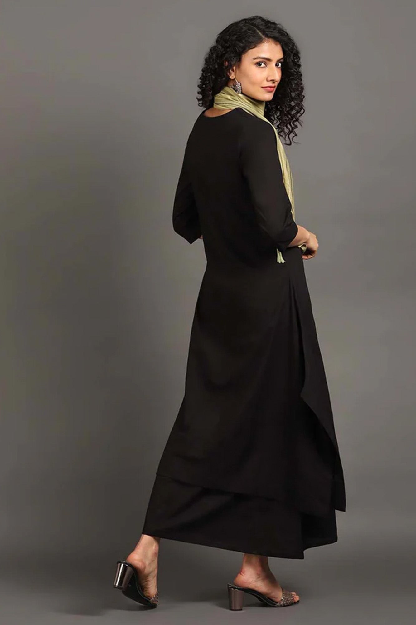 Black Daily Dose Kurta Set