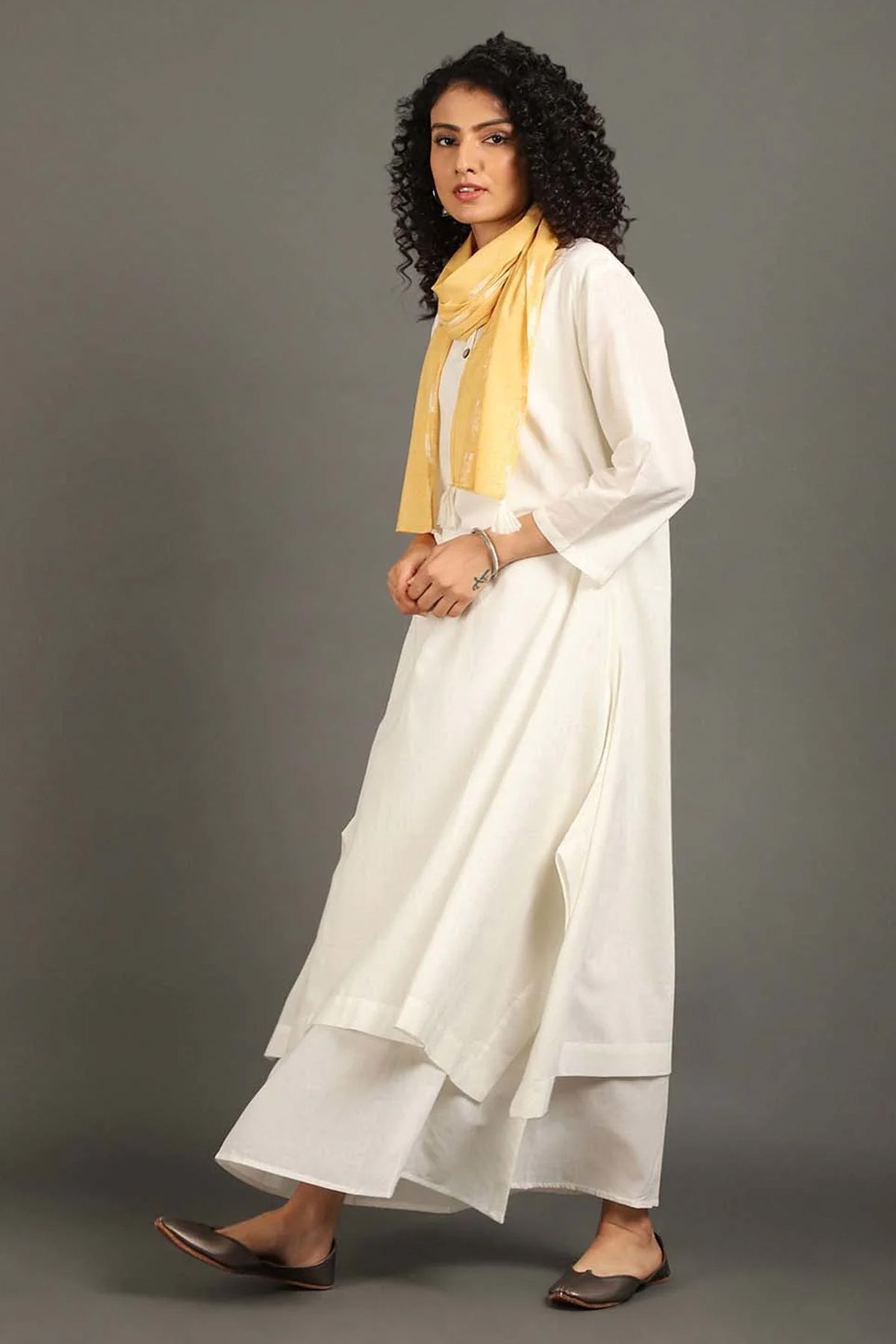 White Daily Dose Kurta Set
