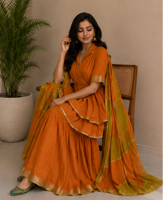 RUST ROOHI ANGRAKHA SET