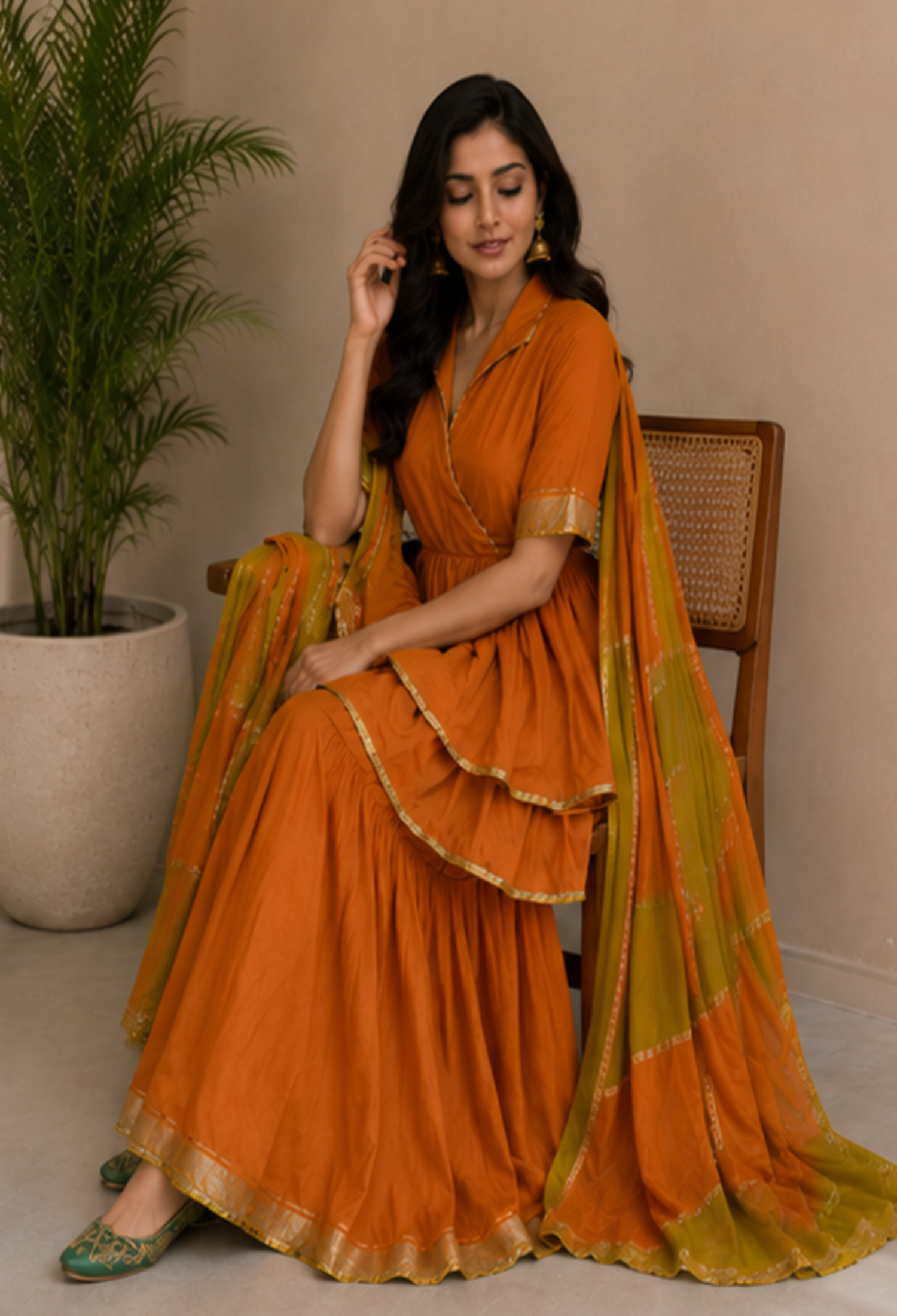 RUST ROOHI ANGRAKHA SET