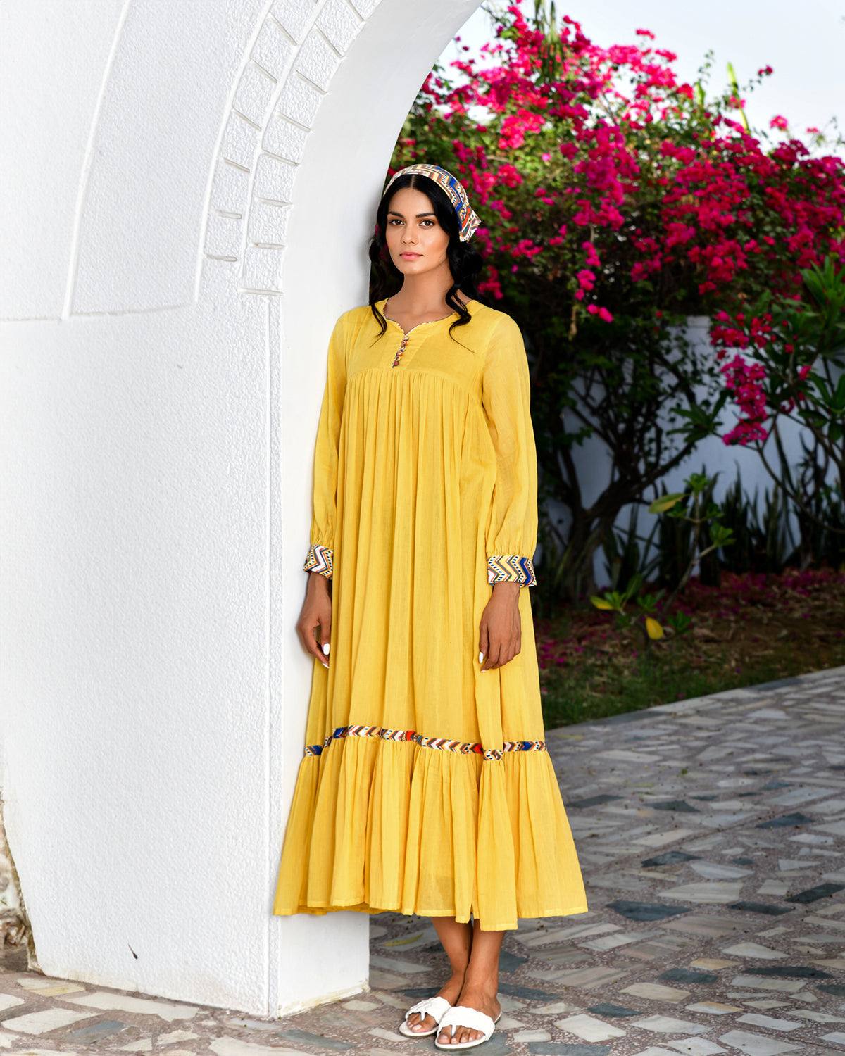 Yellow Layla Casual Summer Dress