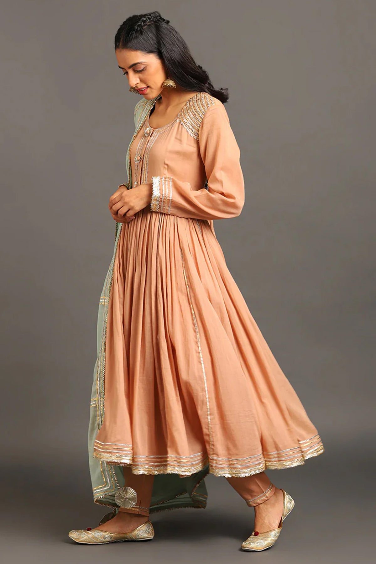 Zoya Kalidar Anarkali Suit