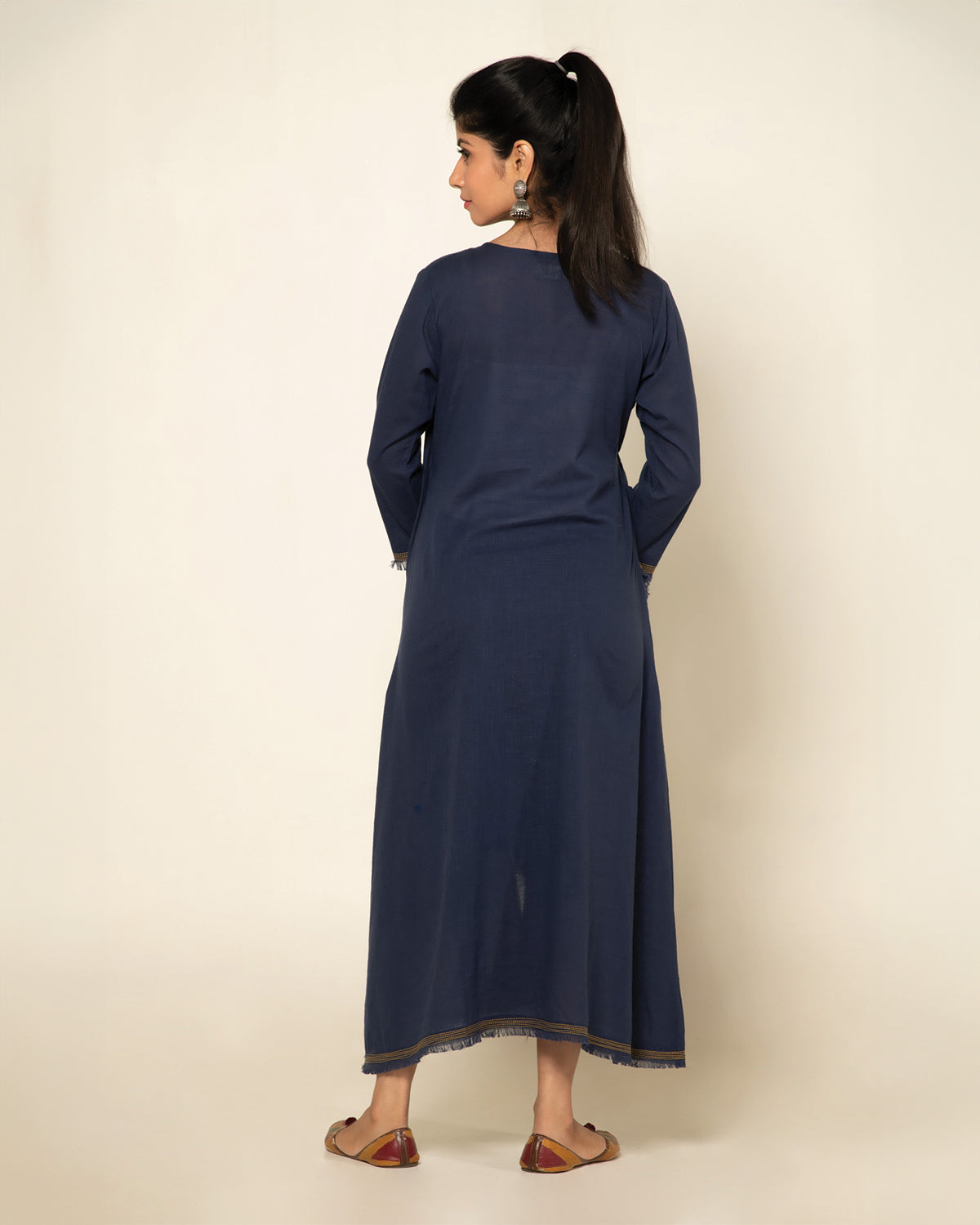 Blue Sufi Aza Bohemian Dress