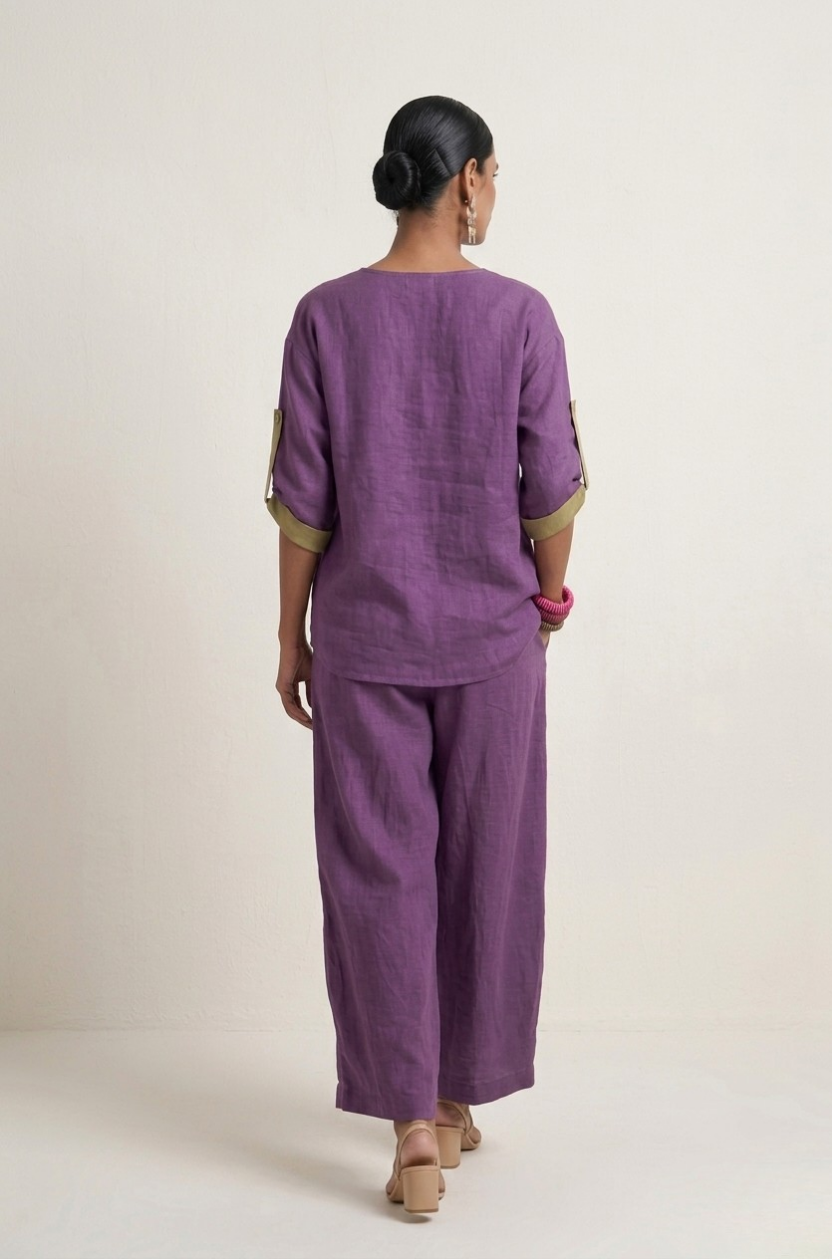 Plum comfort co-ord set