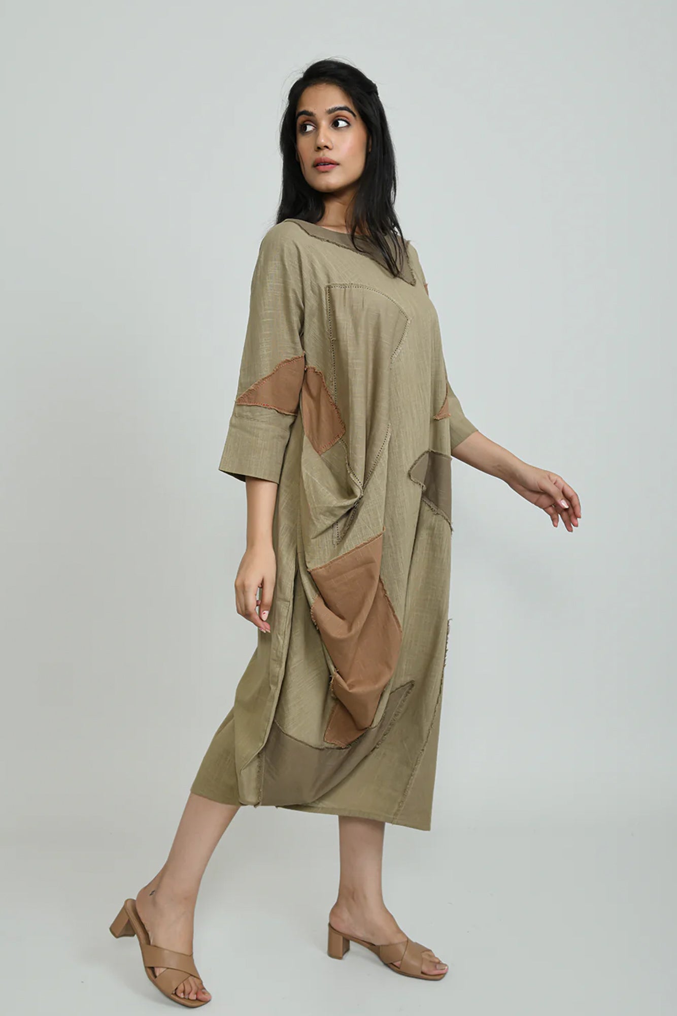 Desert Safari Cowl Dress