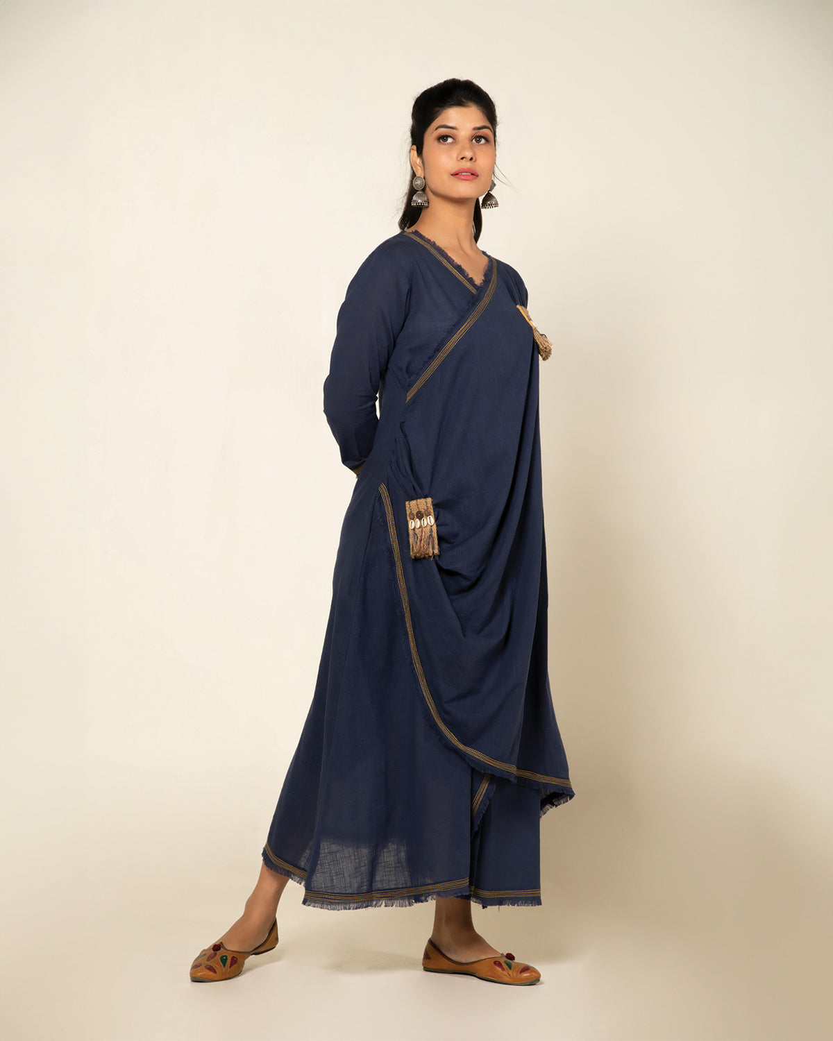 Blue Sufi Aza Bohemian Dress