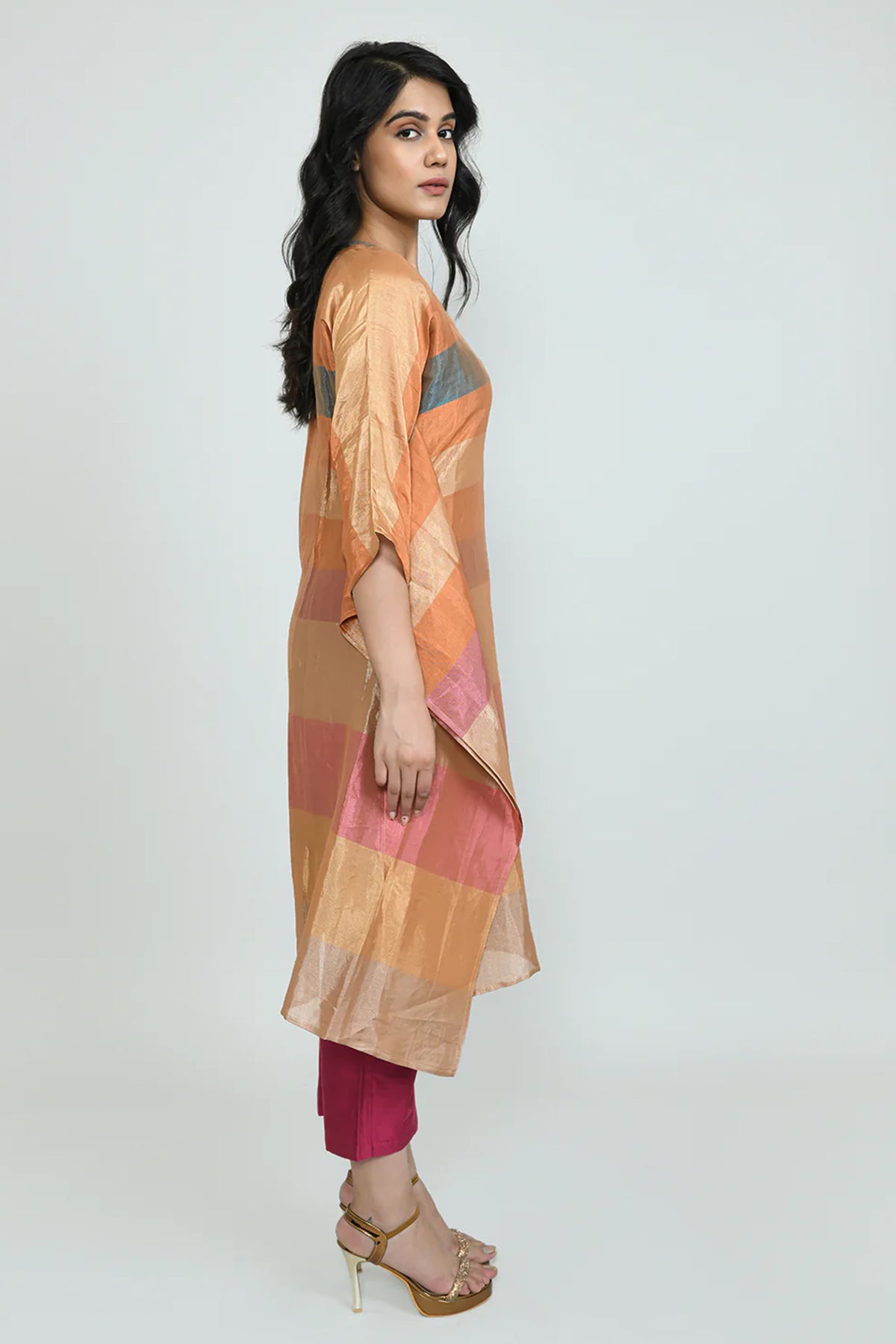 Glam Eve Tissue Kurta Set