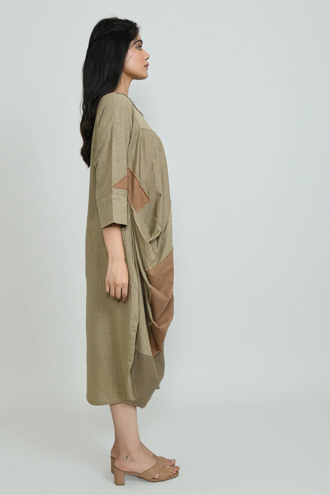 Desert Safari Cowl Dress
