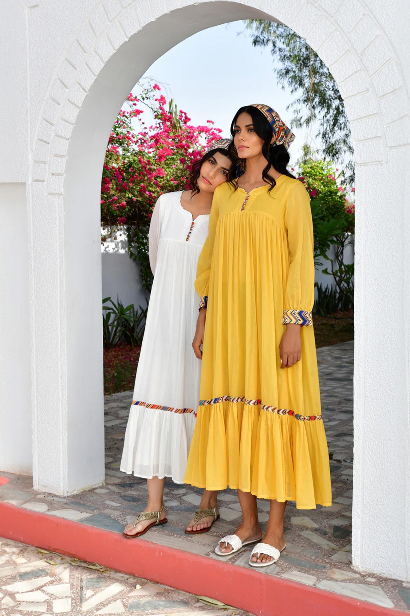 Yellow Layla Casual Summer Dress