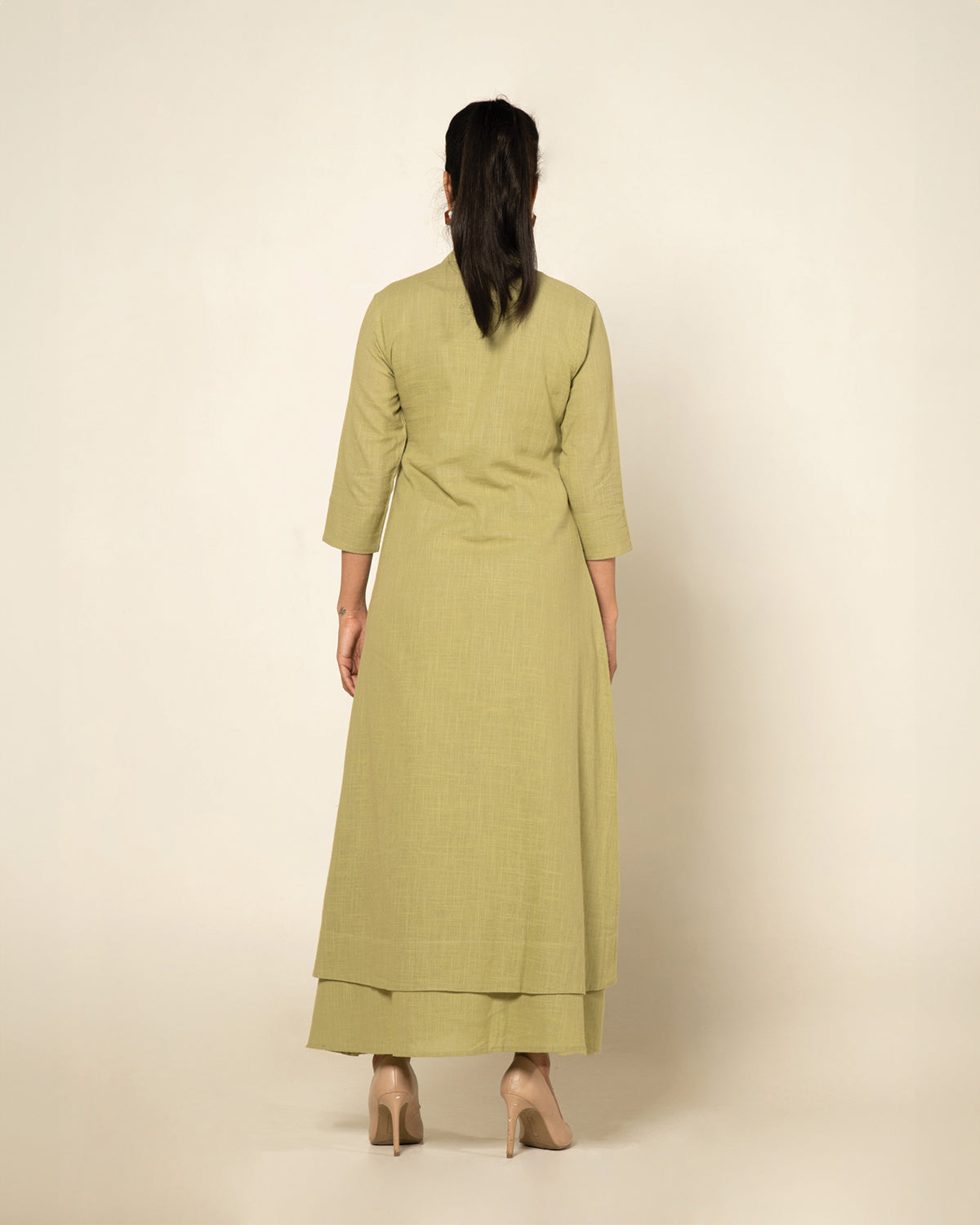 Pistachio Green Everyday Elegance Jacket Dress