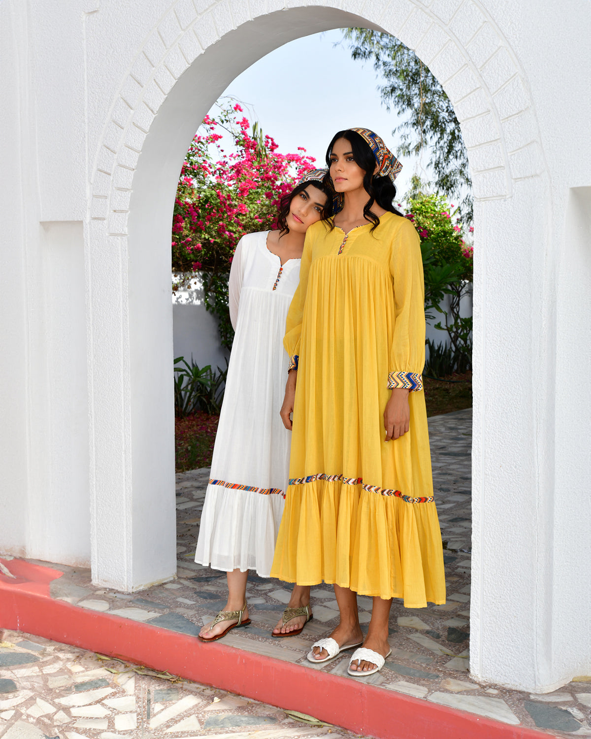 Yellow Layla Casual Summer Dress