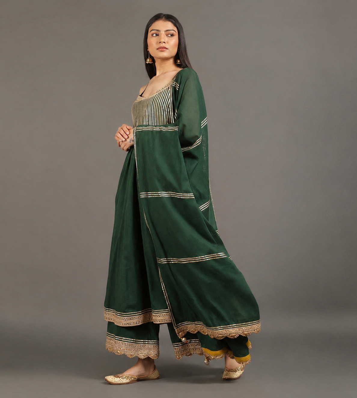 Panna Mohini Anarkali Set