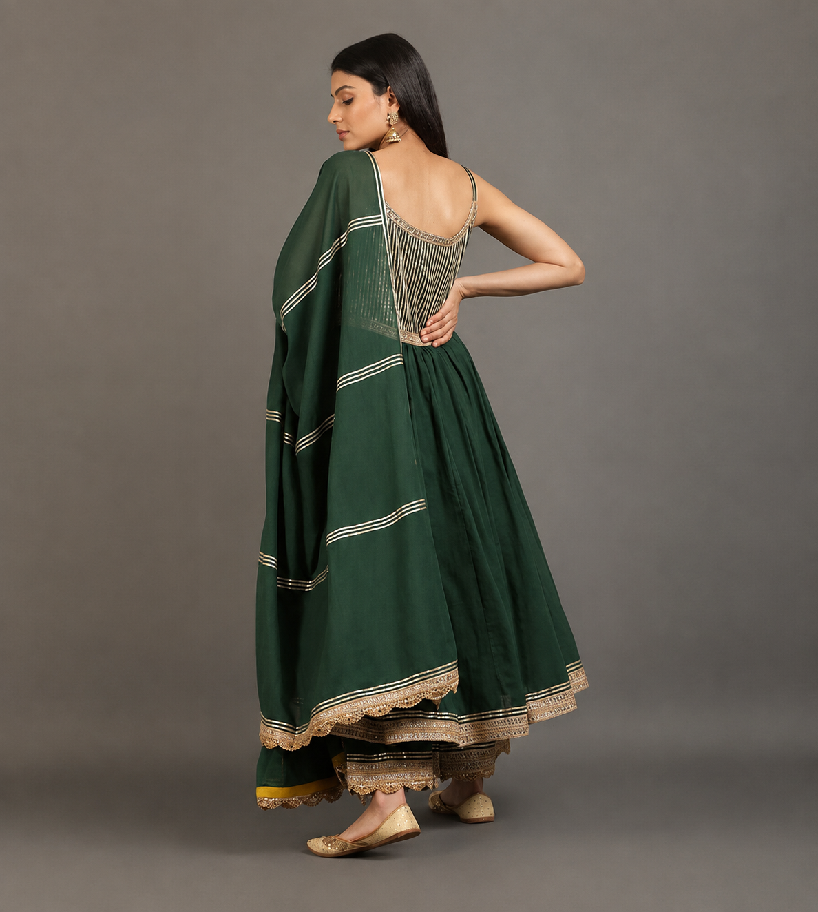 Panna Mohini Anarkali Set
