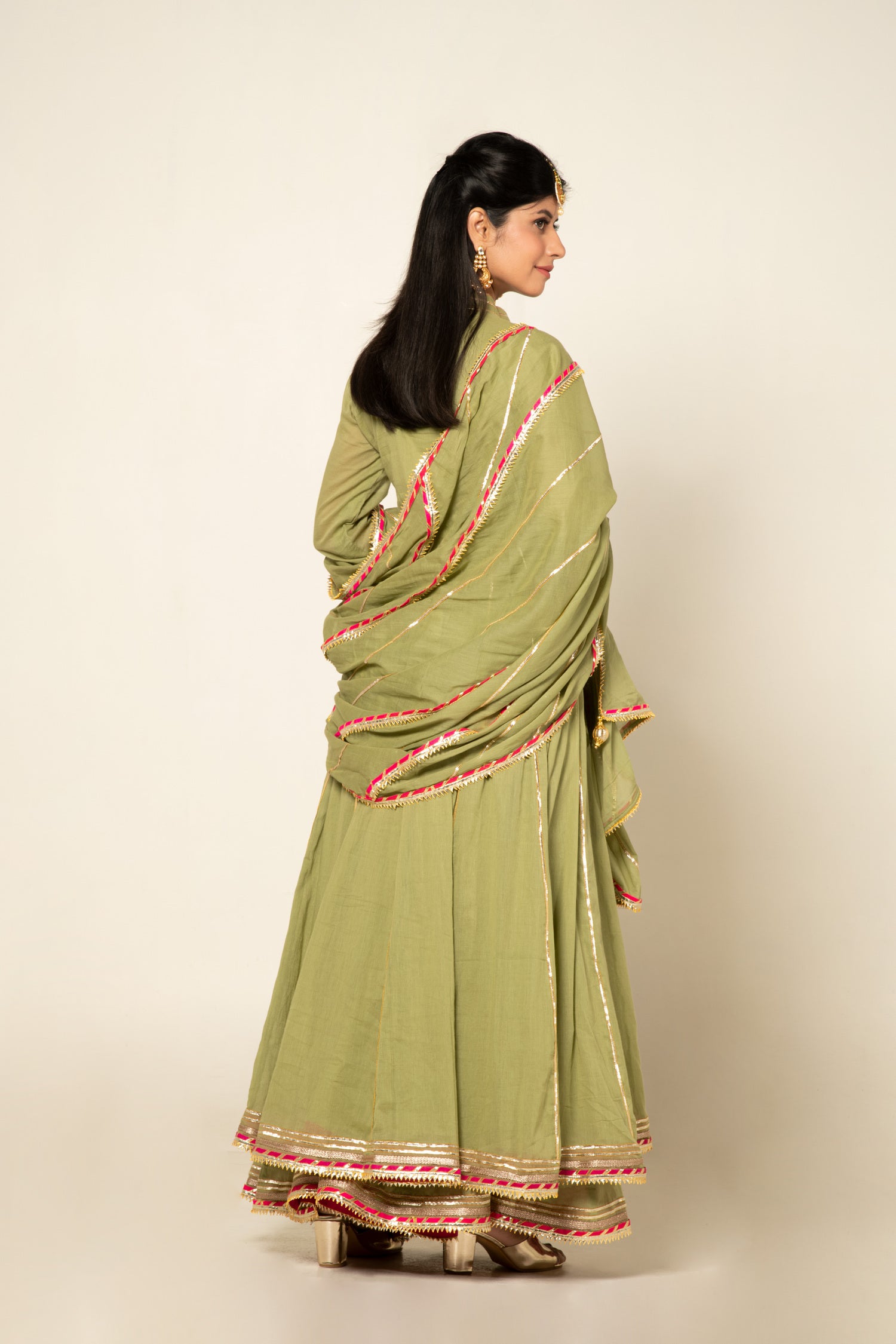 JODHA BAI ANARKALI SHARARA SUIT