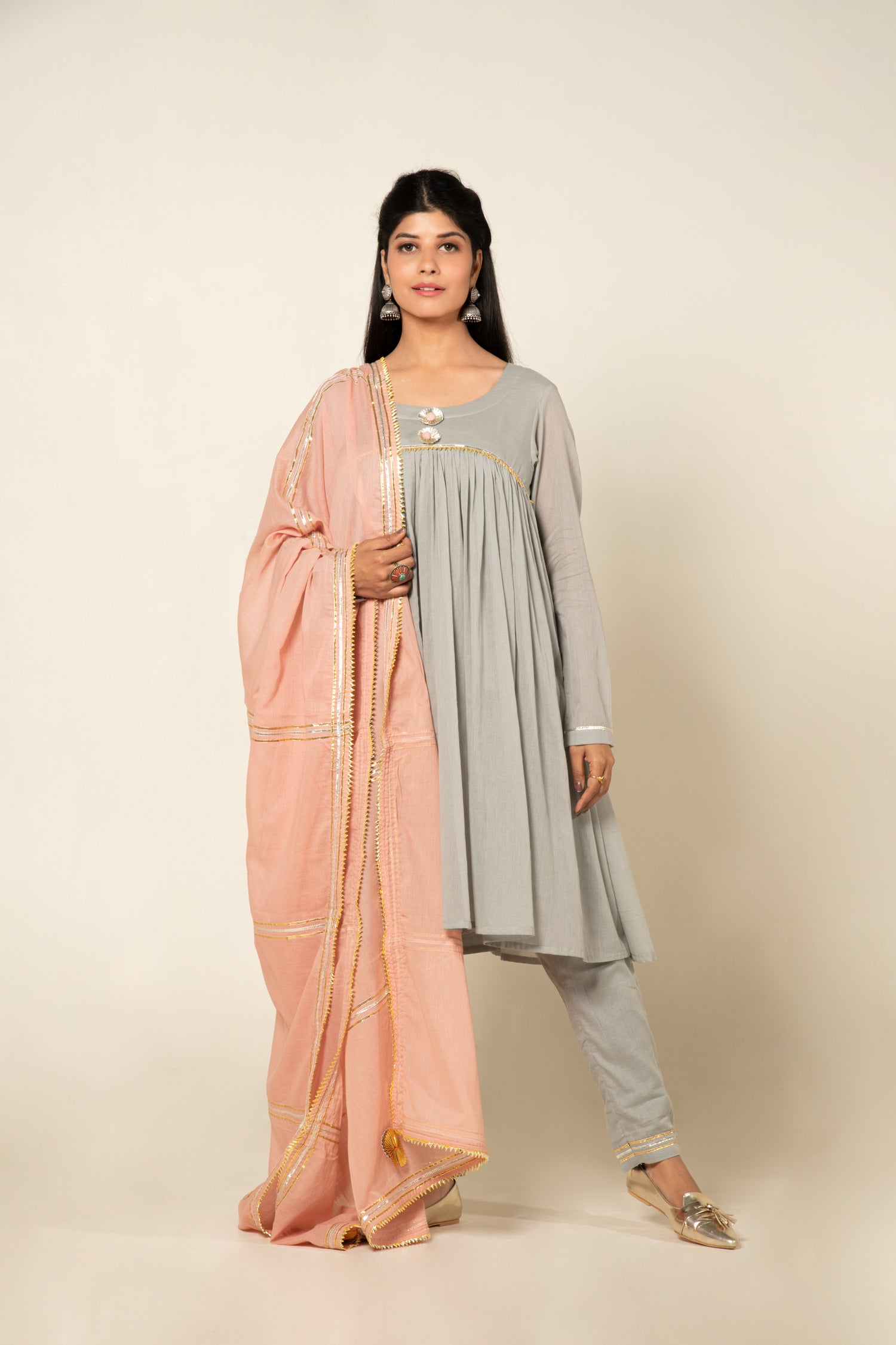Powder Blue Suhani Kurta Set
