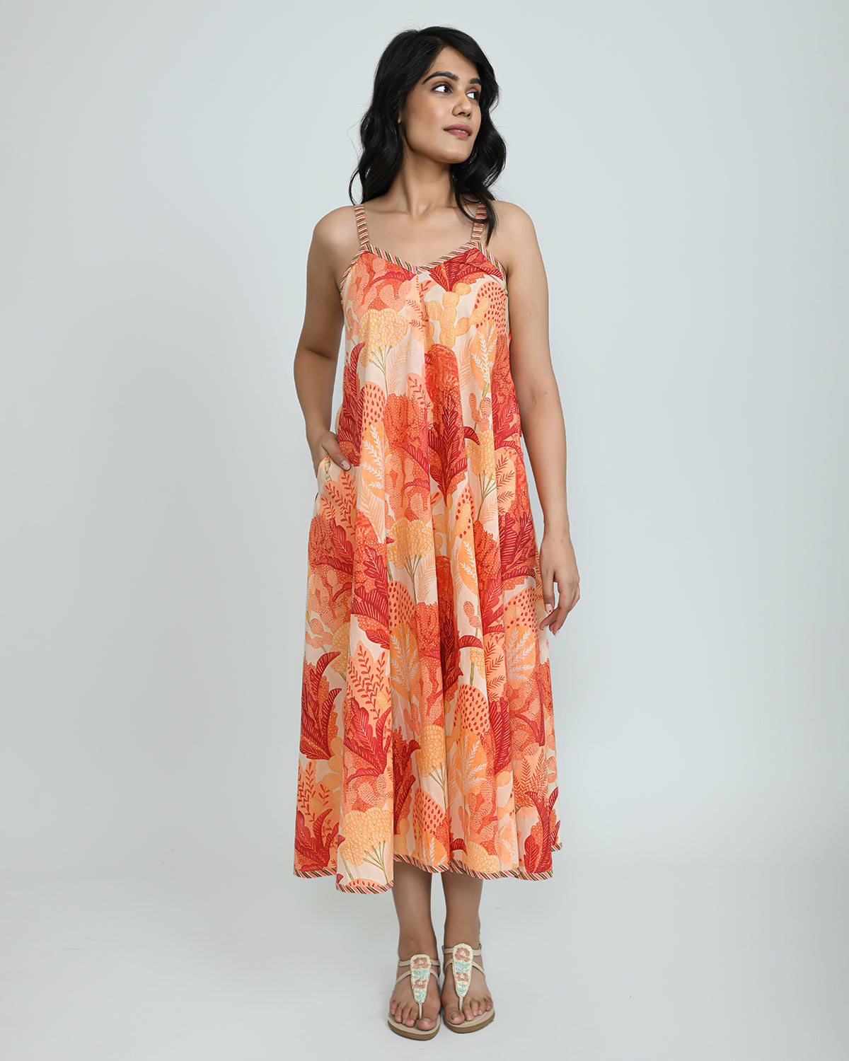 Tropical Fire Dress