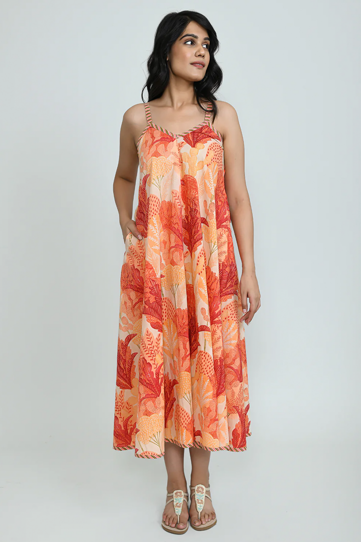 Tropical Fire Dress