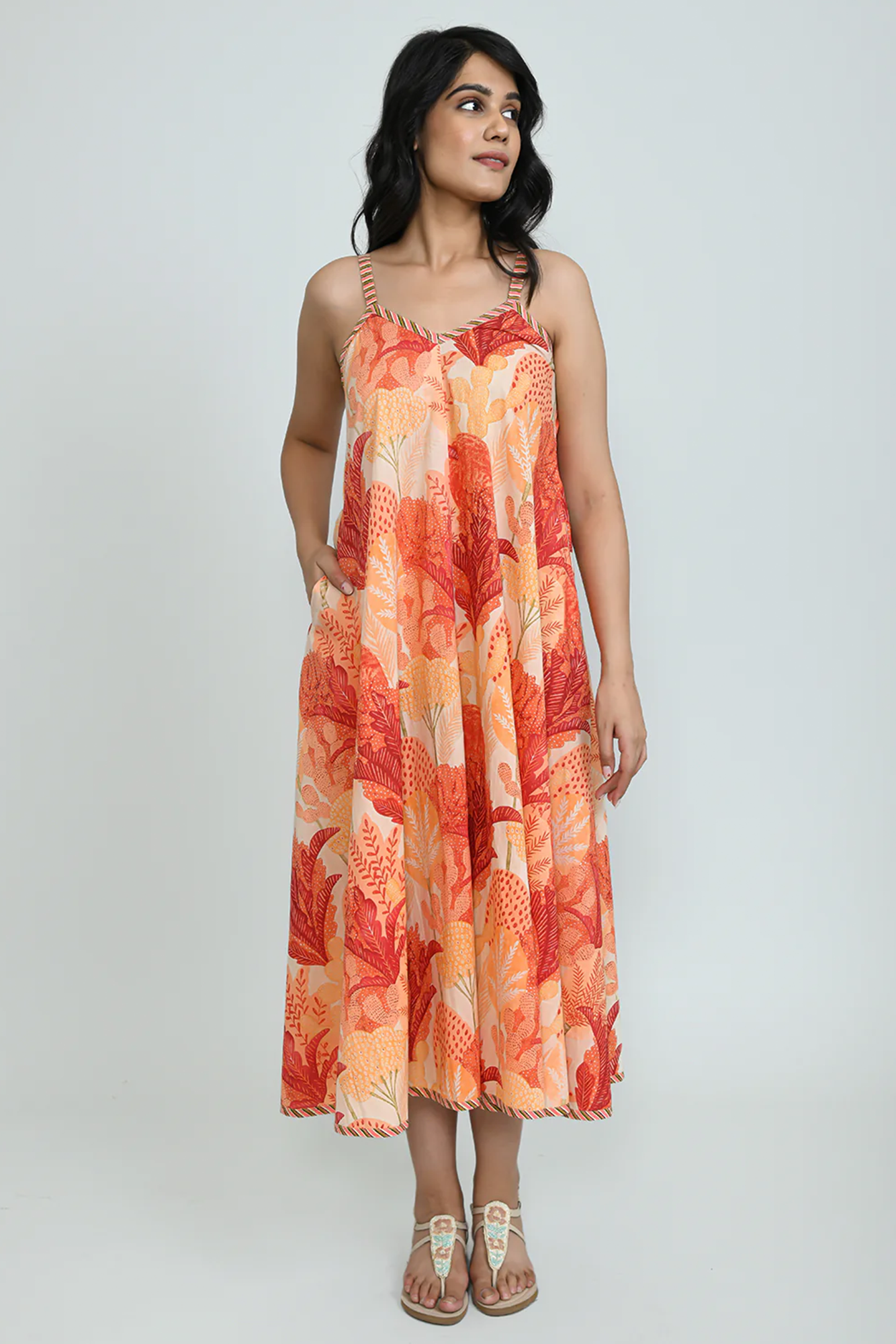 Tropical Fire Dress