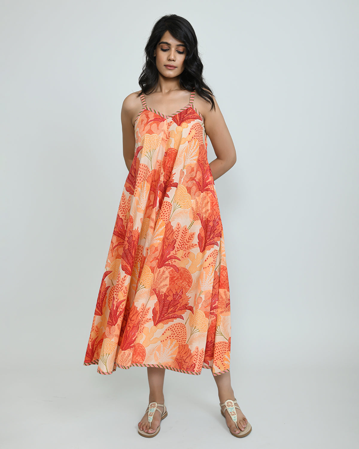 Tropical Fire Dress