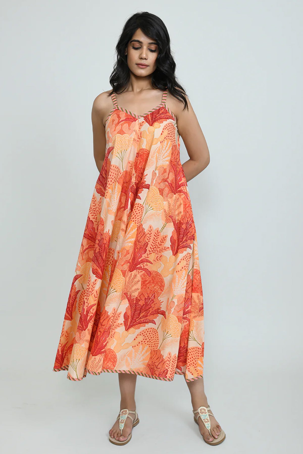 Tropical Fire Dress