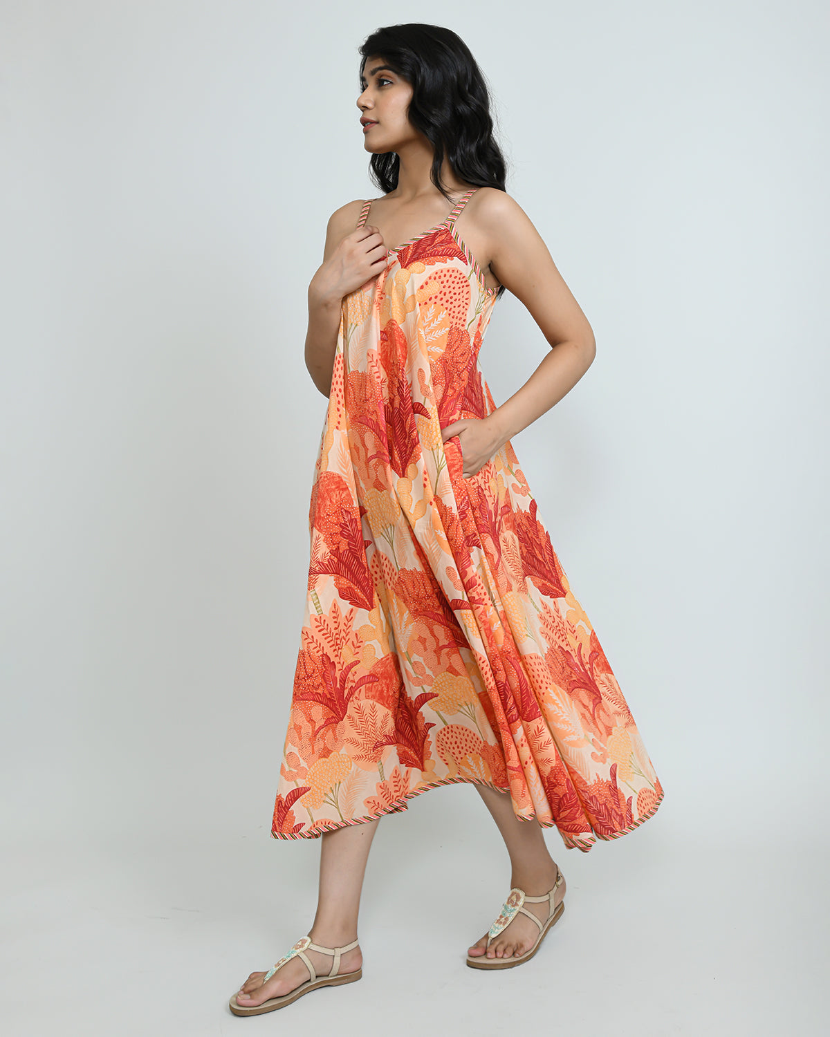 Tropical Fire Dress