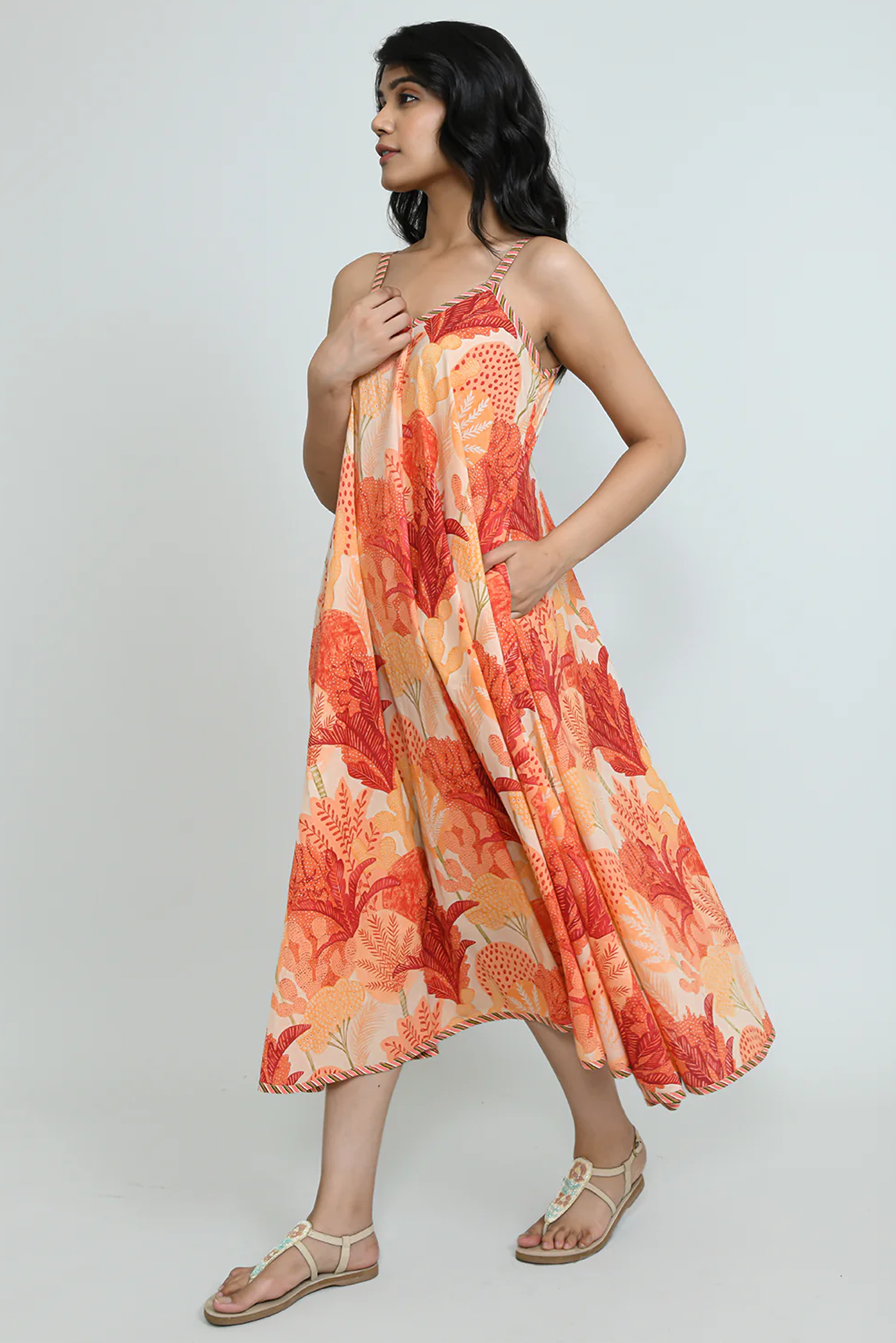 Tropical Fire Dress