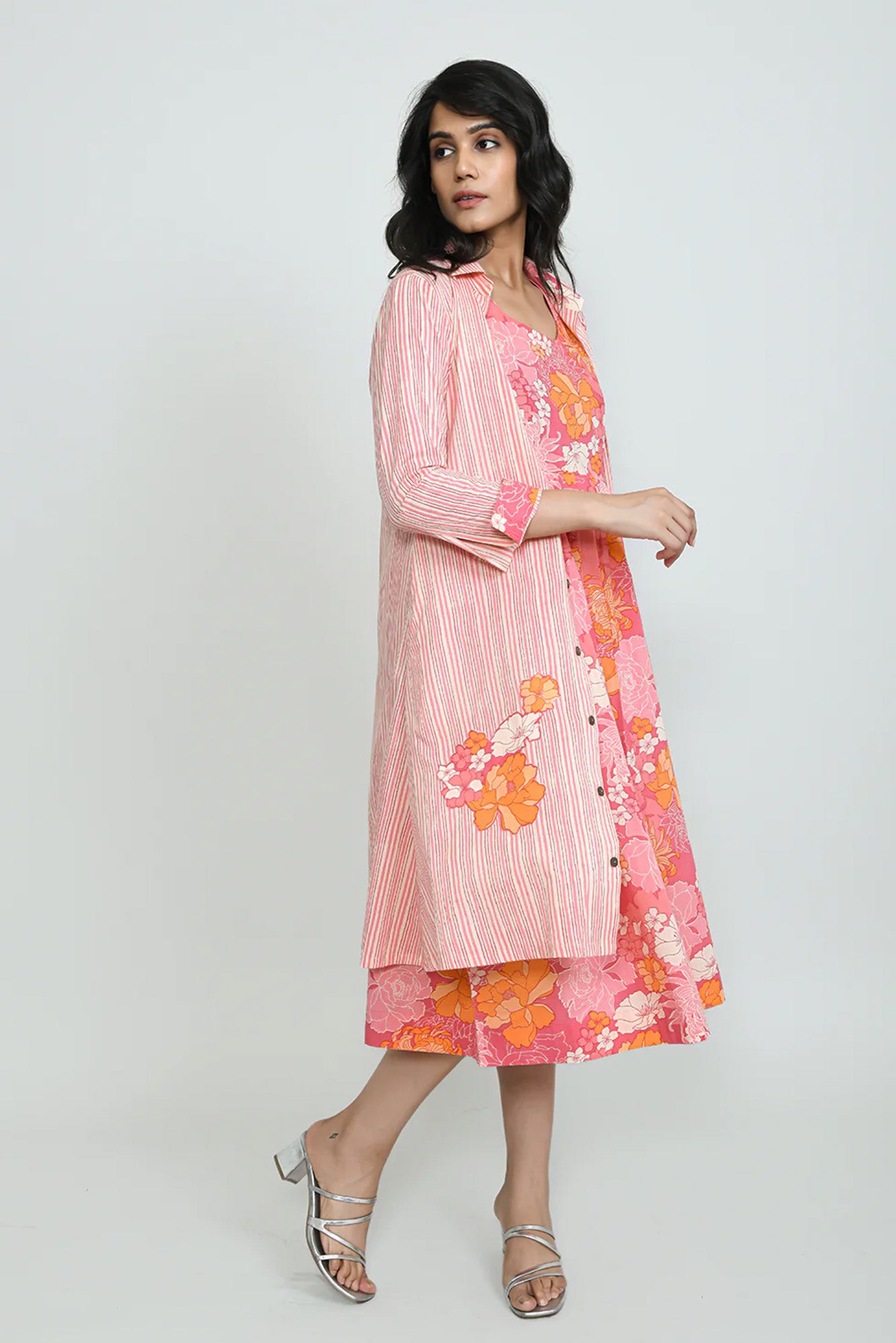 Pink Garden Coord Set