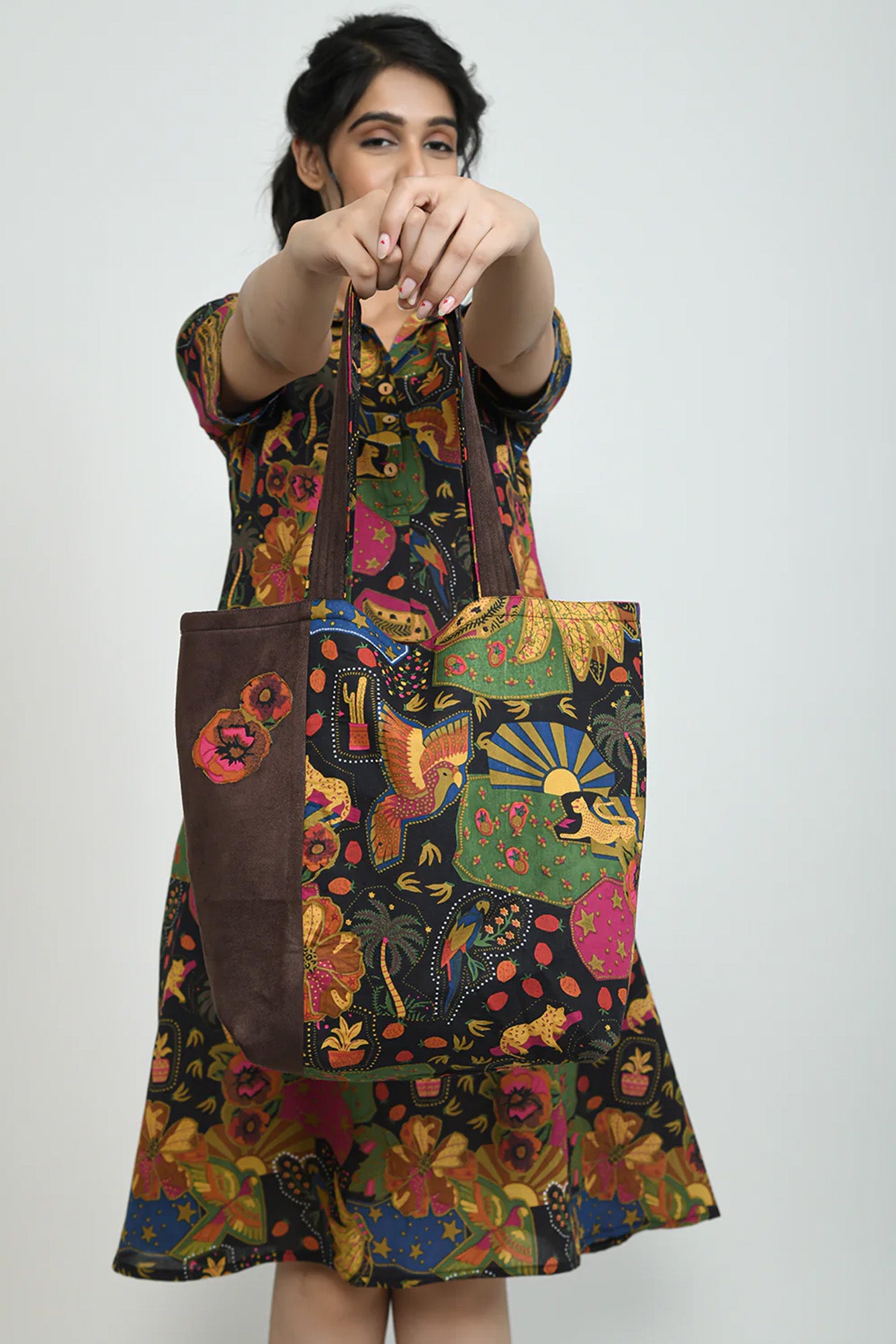 Wild Forest Shift Dress