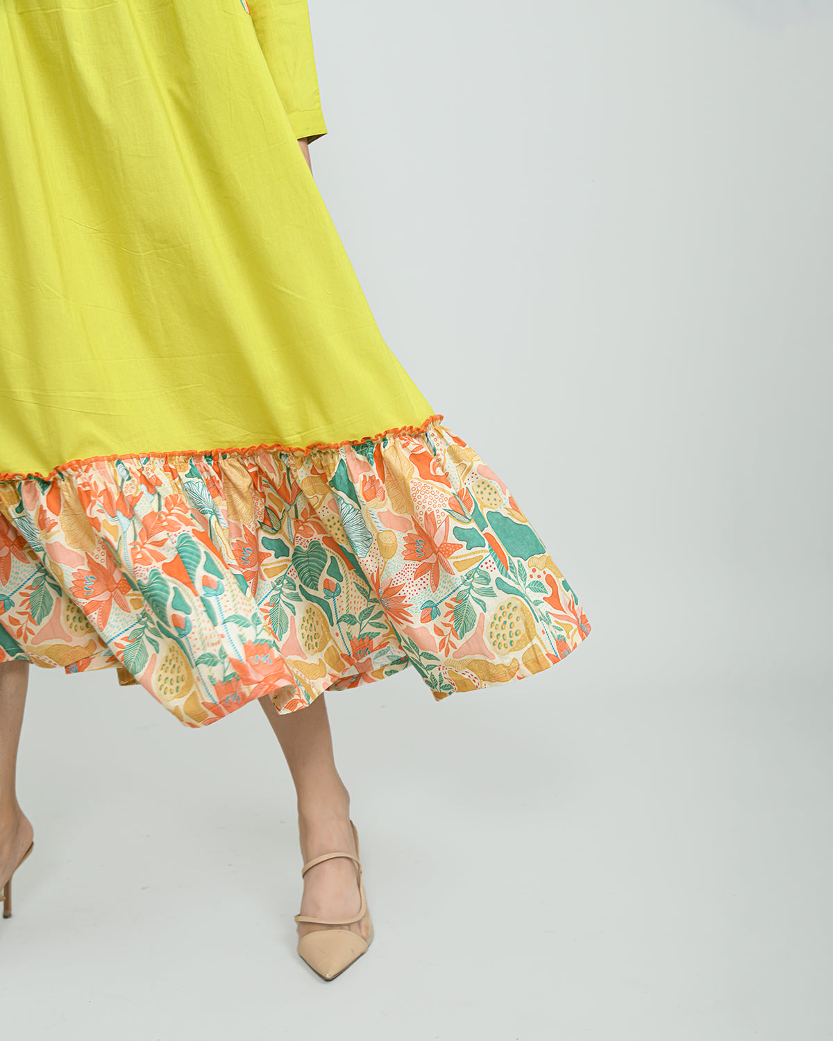 Lime & Lemony Long Dress