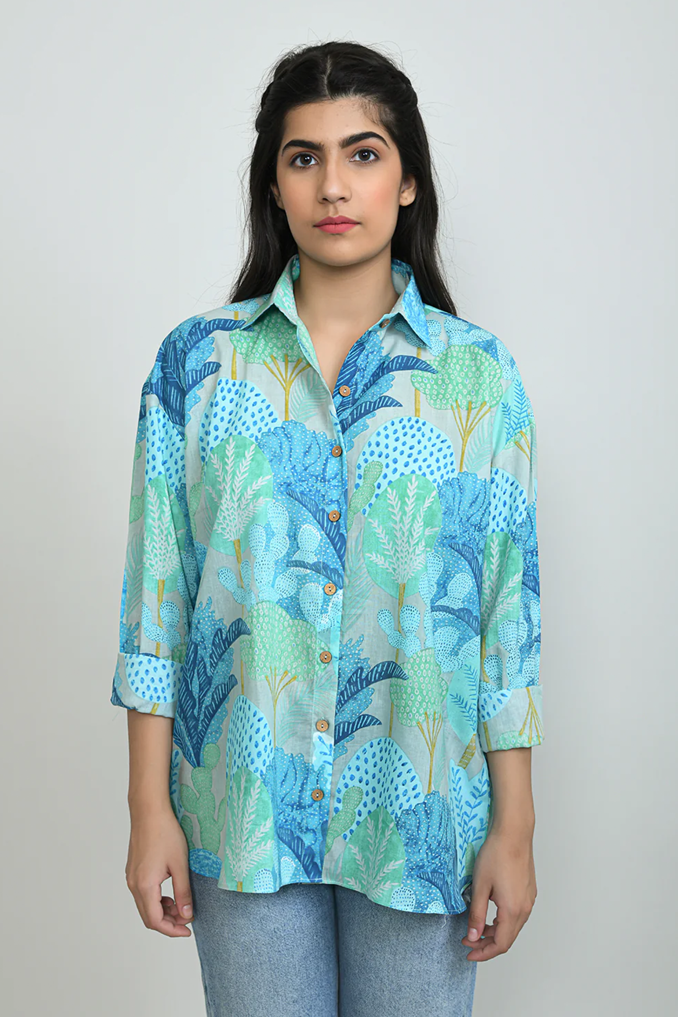 Turquoise Shirt