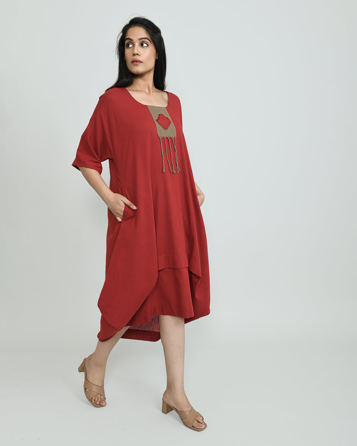 Cherry Orchard Boho Dress