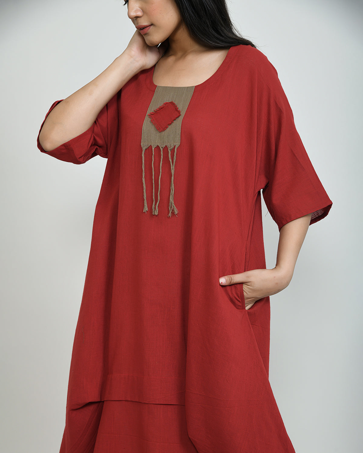 Cherry Orchard Boho Dress